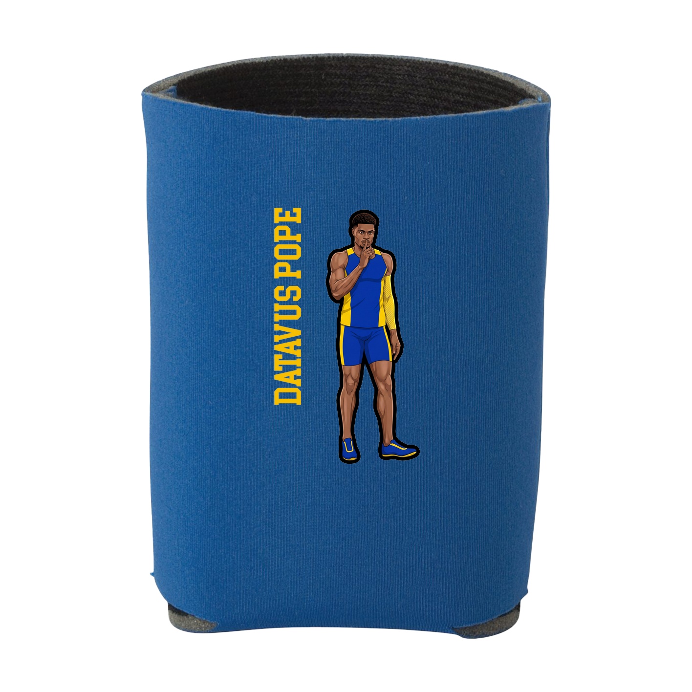 Can Holder — Name Vertical in Royal
