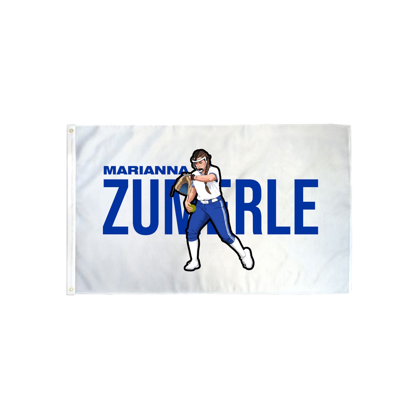 3x5 Flag — Player Name in Classic