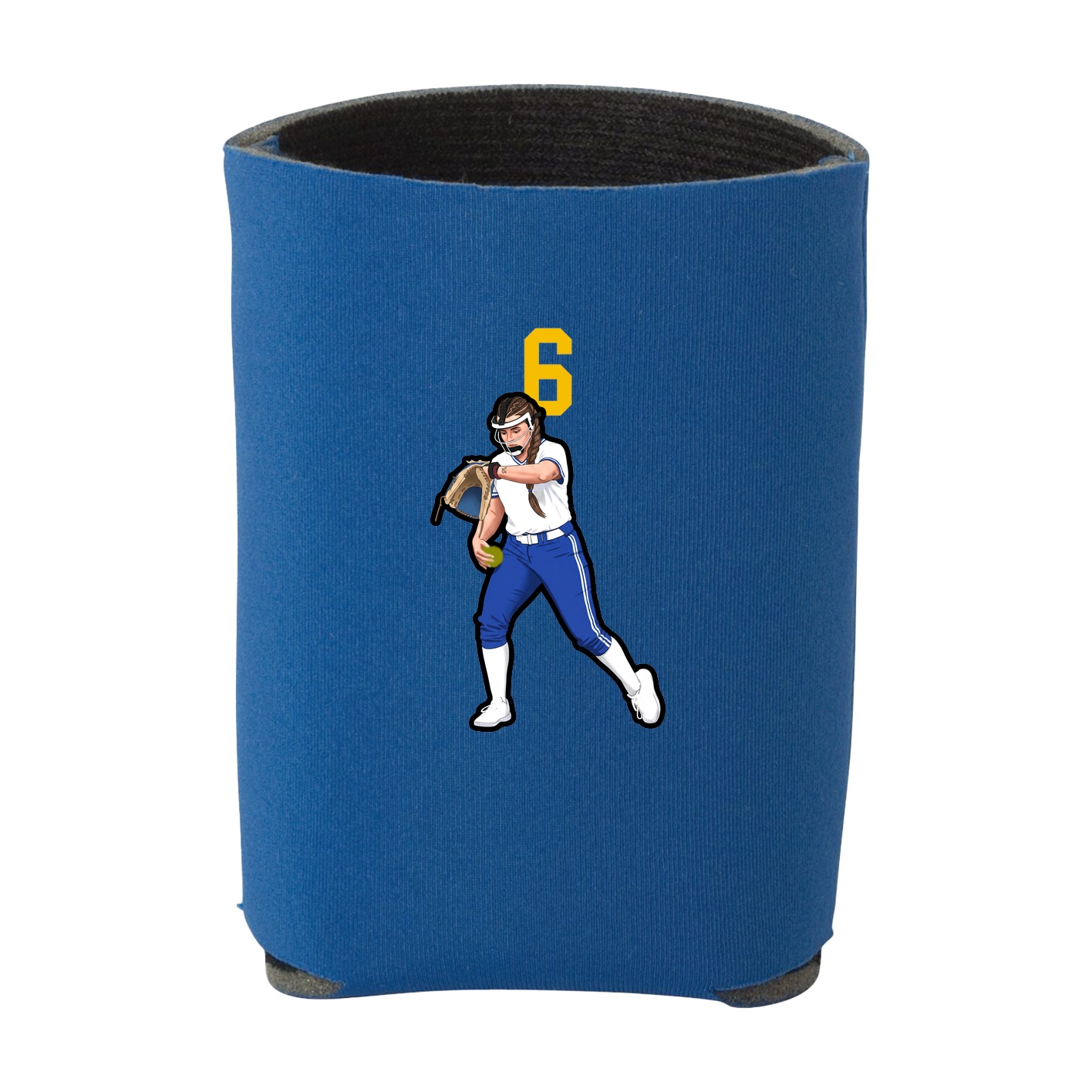 Can Holder — Number Top in Royal