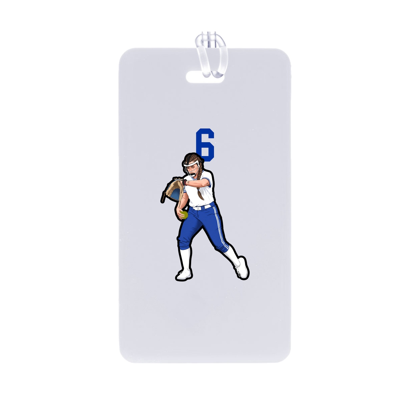Bag Tag — Number Top in Classic