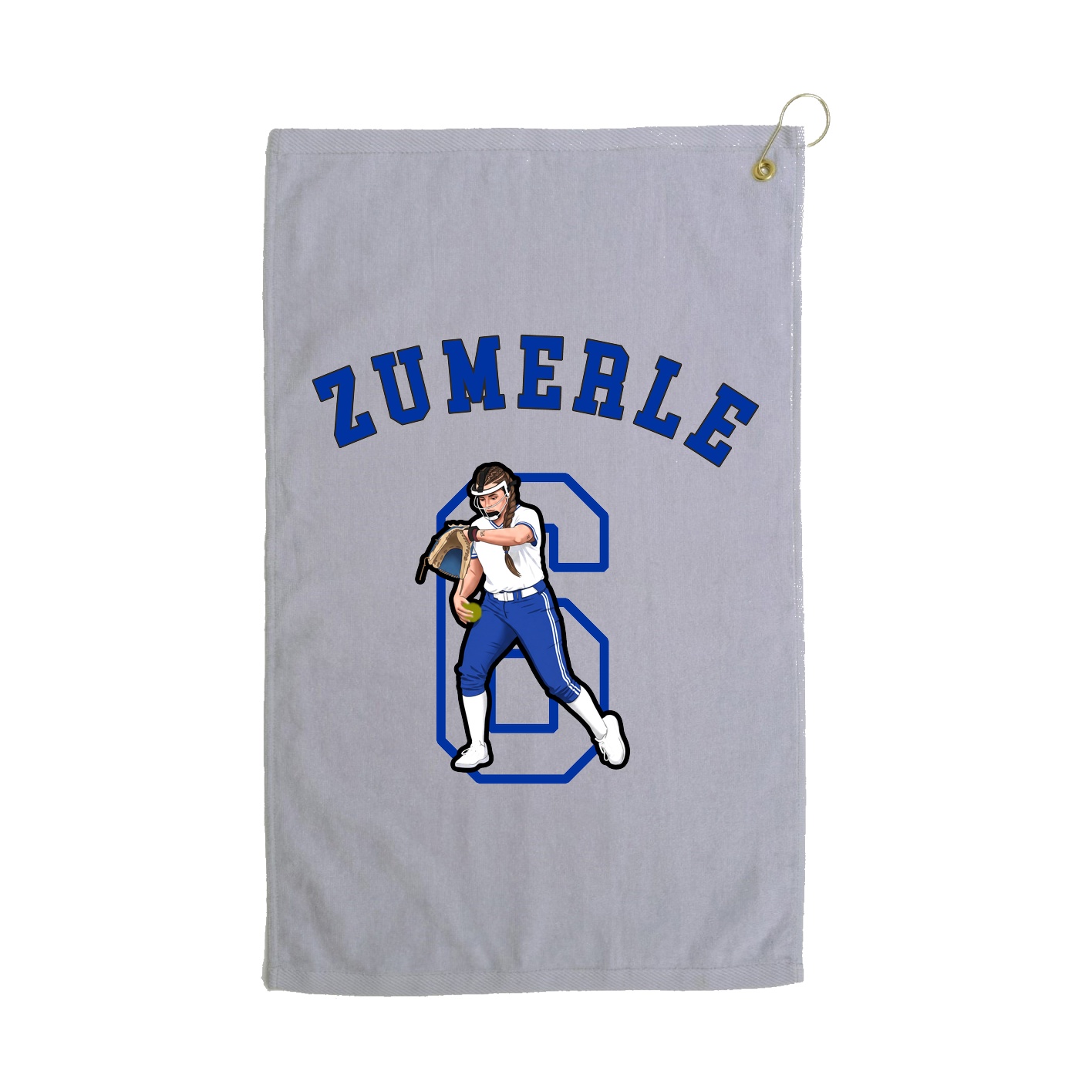 Golf Towel — Shirsey Arch in Grey