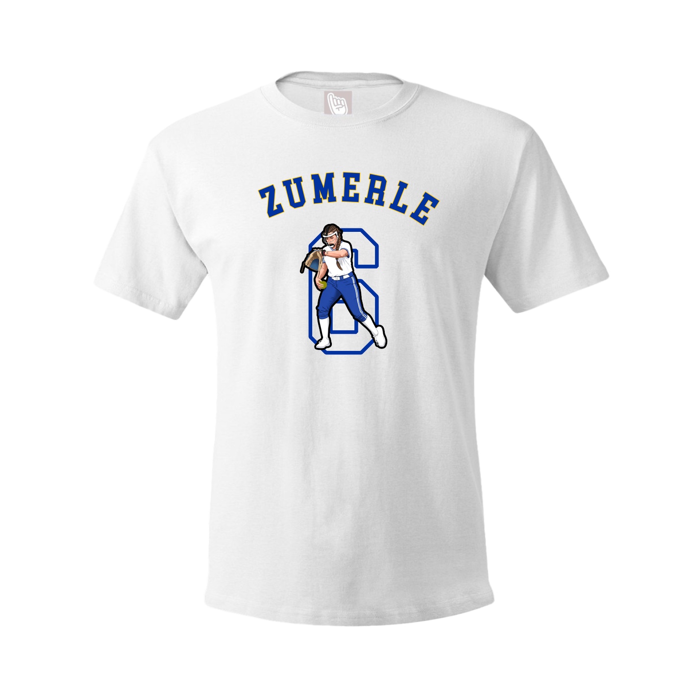 Youth Tee — Shirsey Arch in White