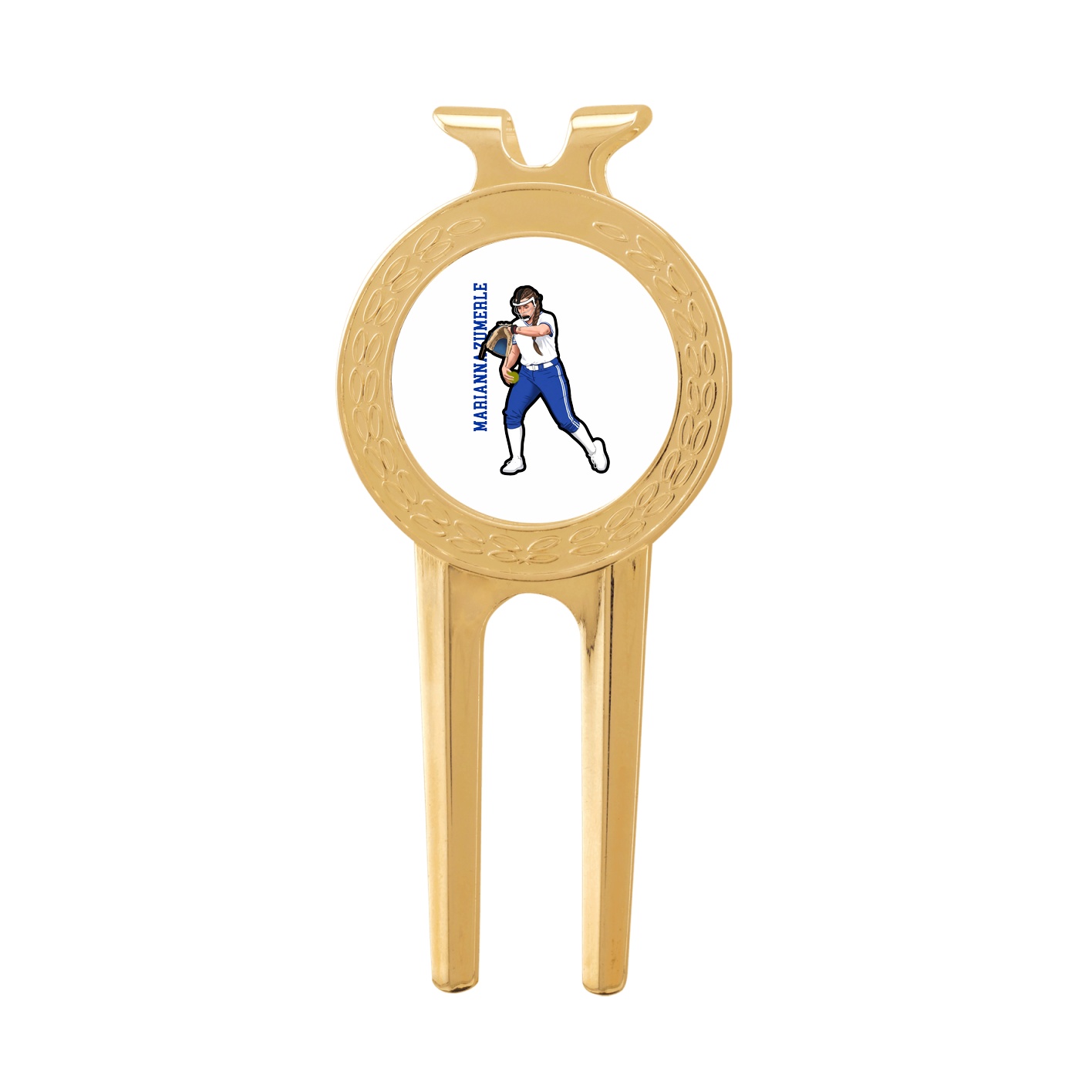Divot Tool with Ball Marker — Name Vertical in Classic