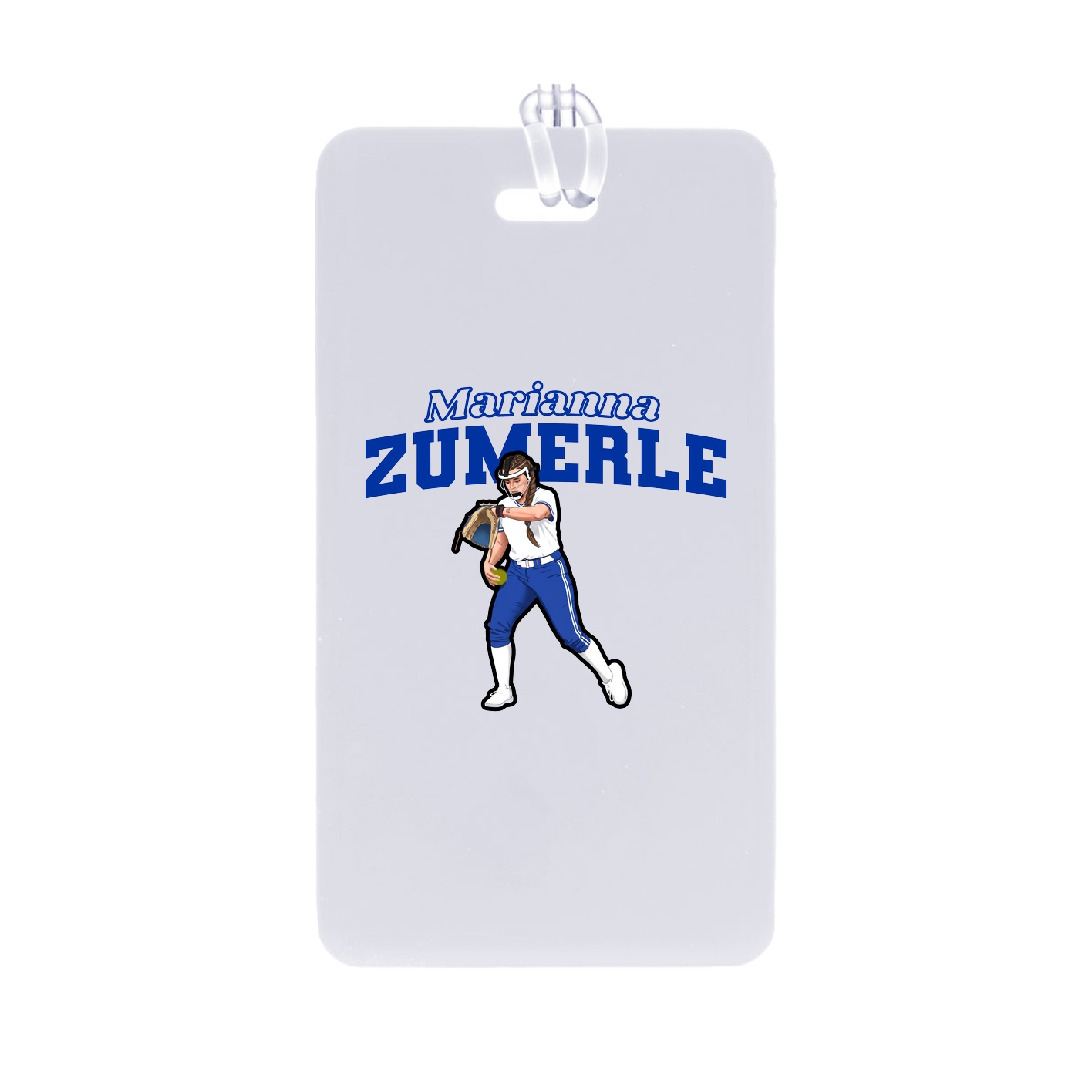 Bag Tag — Name Arch in Classic