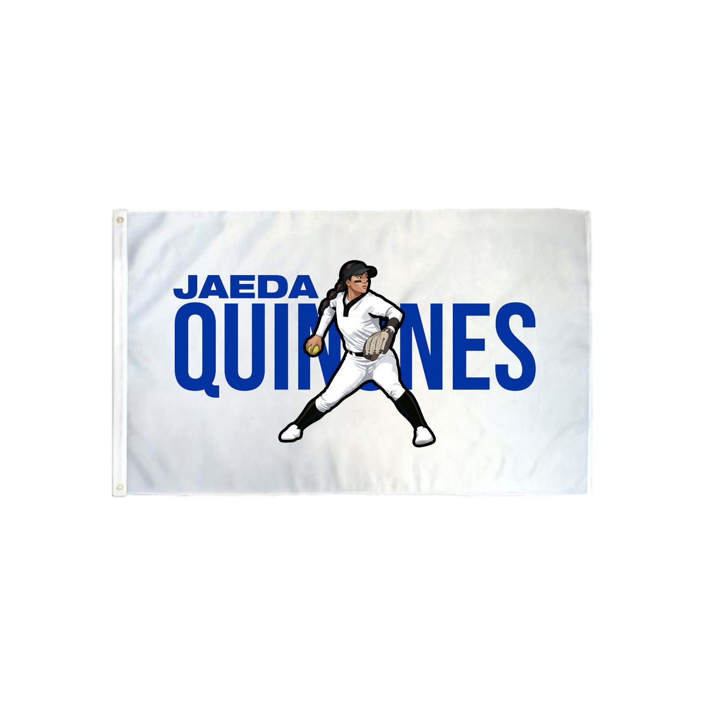 3x5 Flag — Player Name in Classic