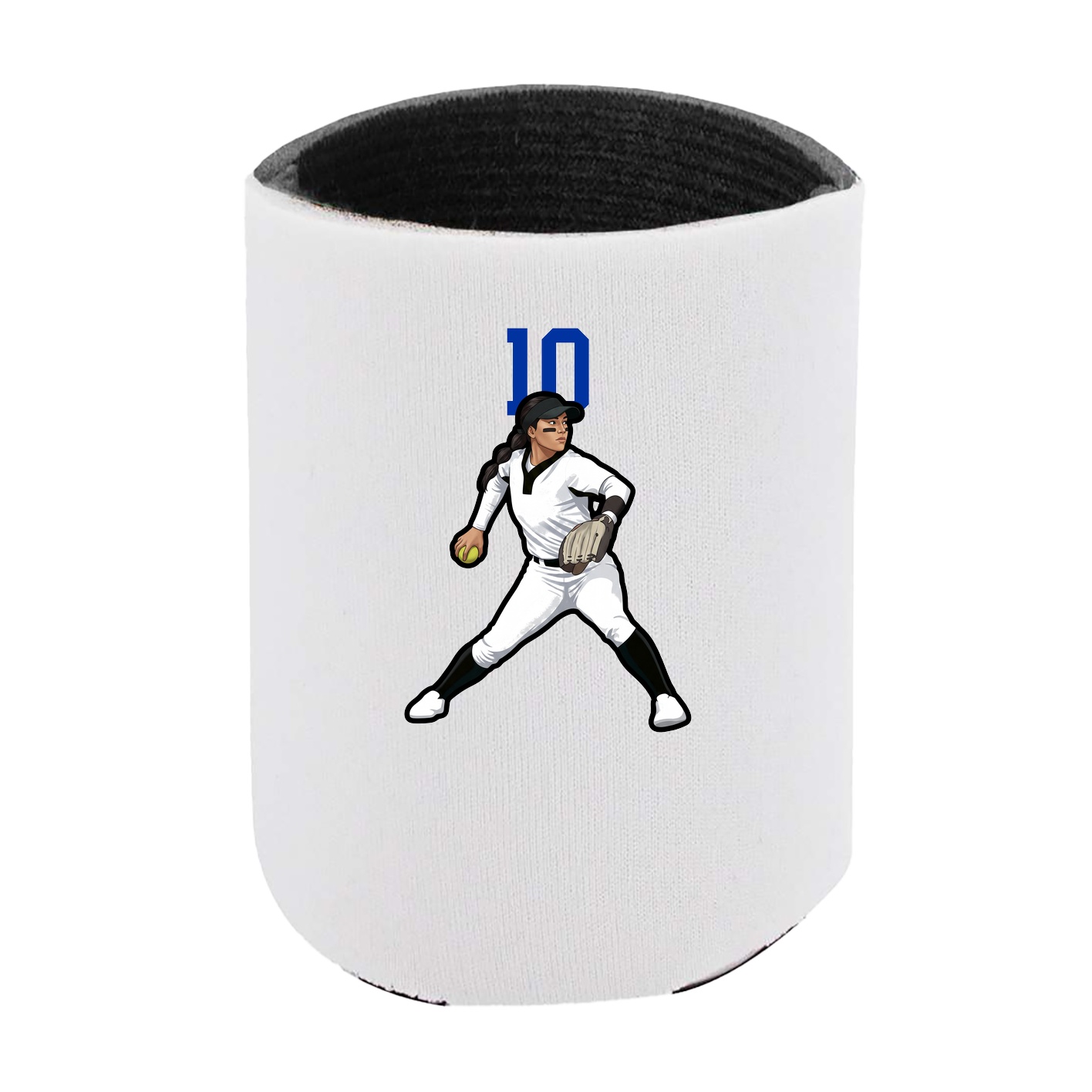 Can Holder — Number Top in White