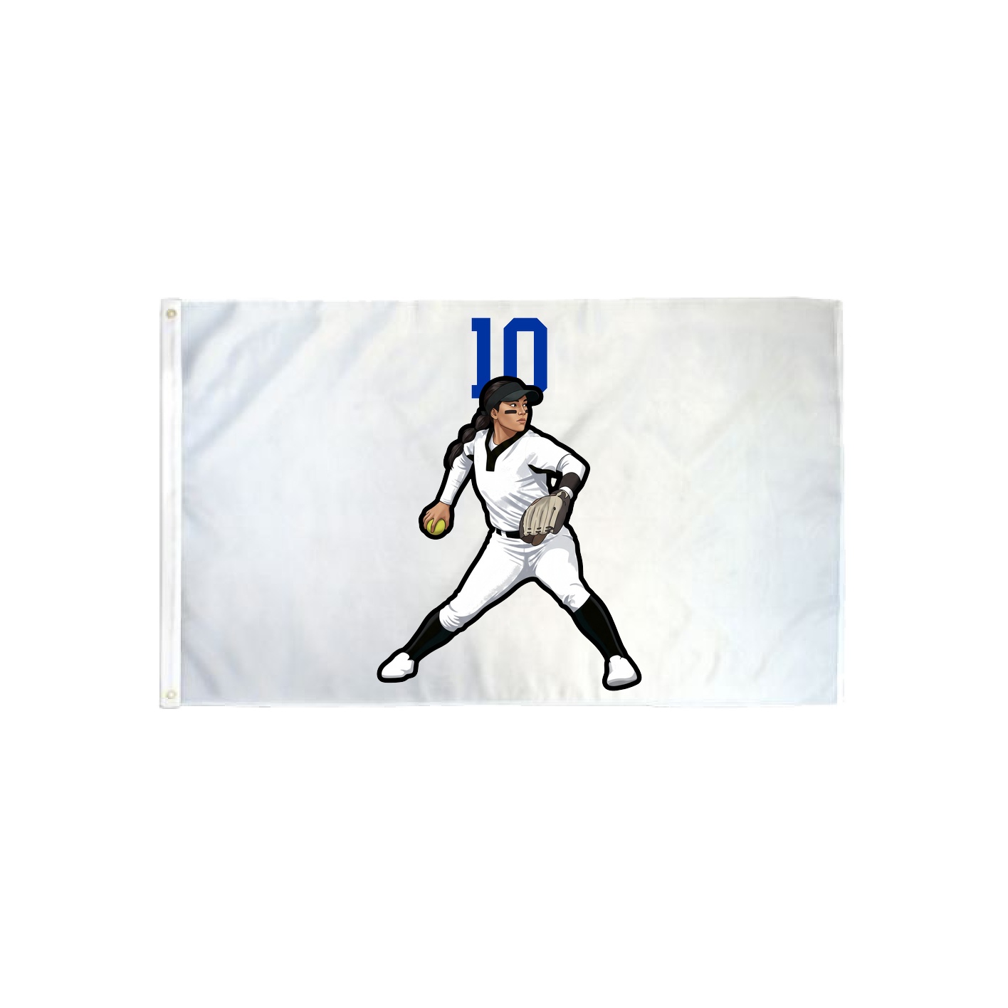 3x5 Flag — Number Top in Classic