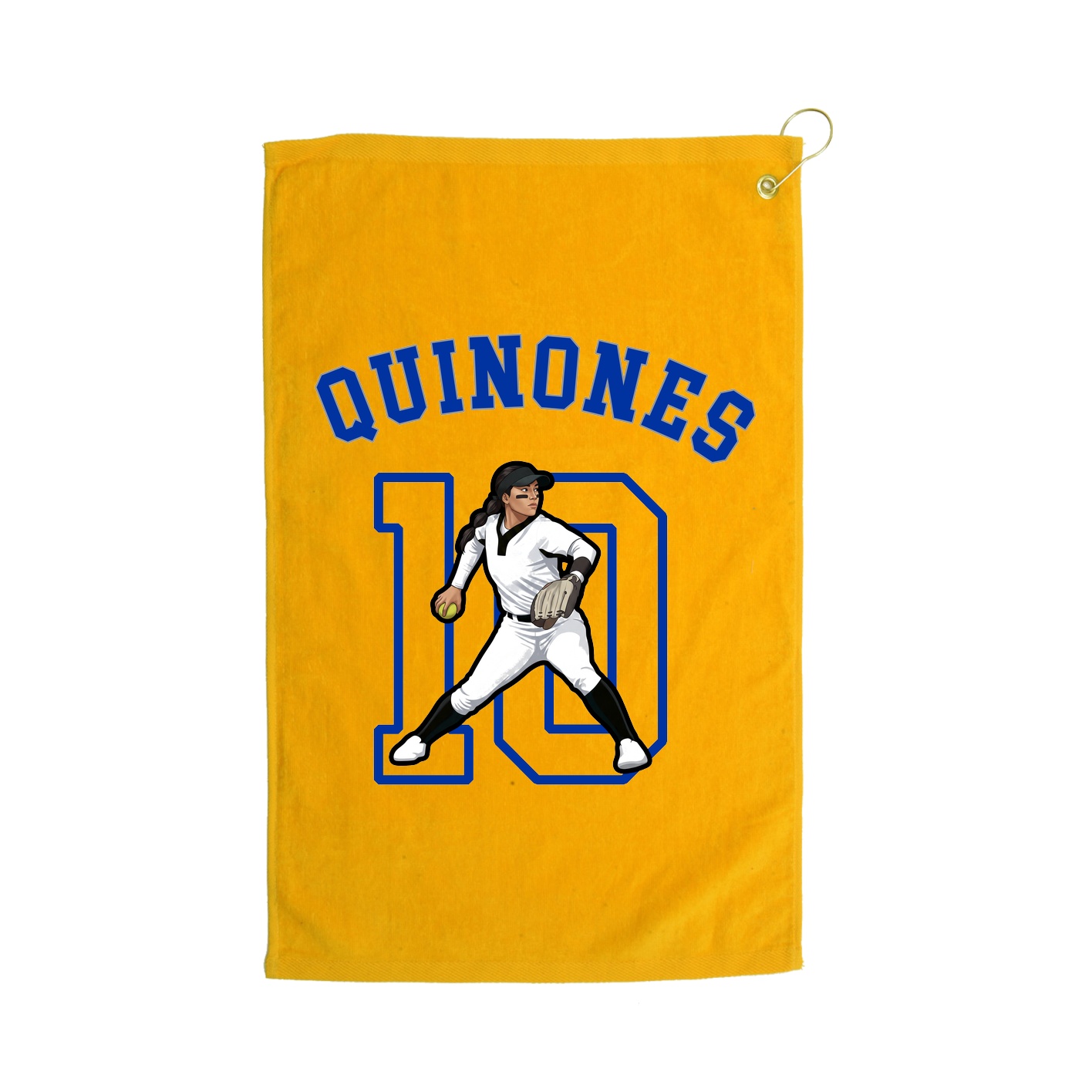 Golf Towel — Shirsey Arch in Gold