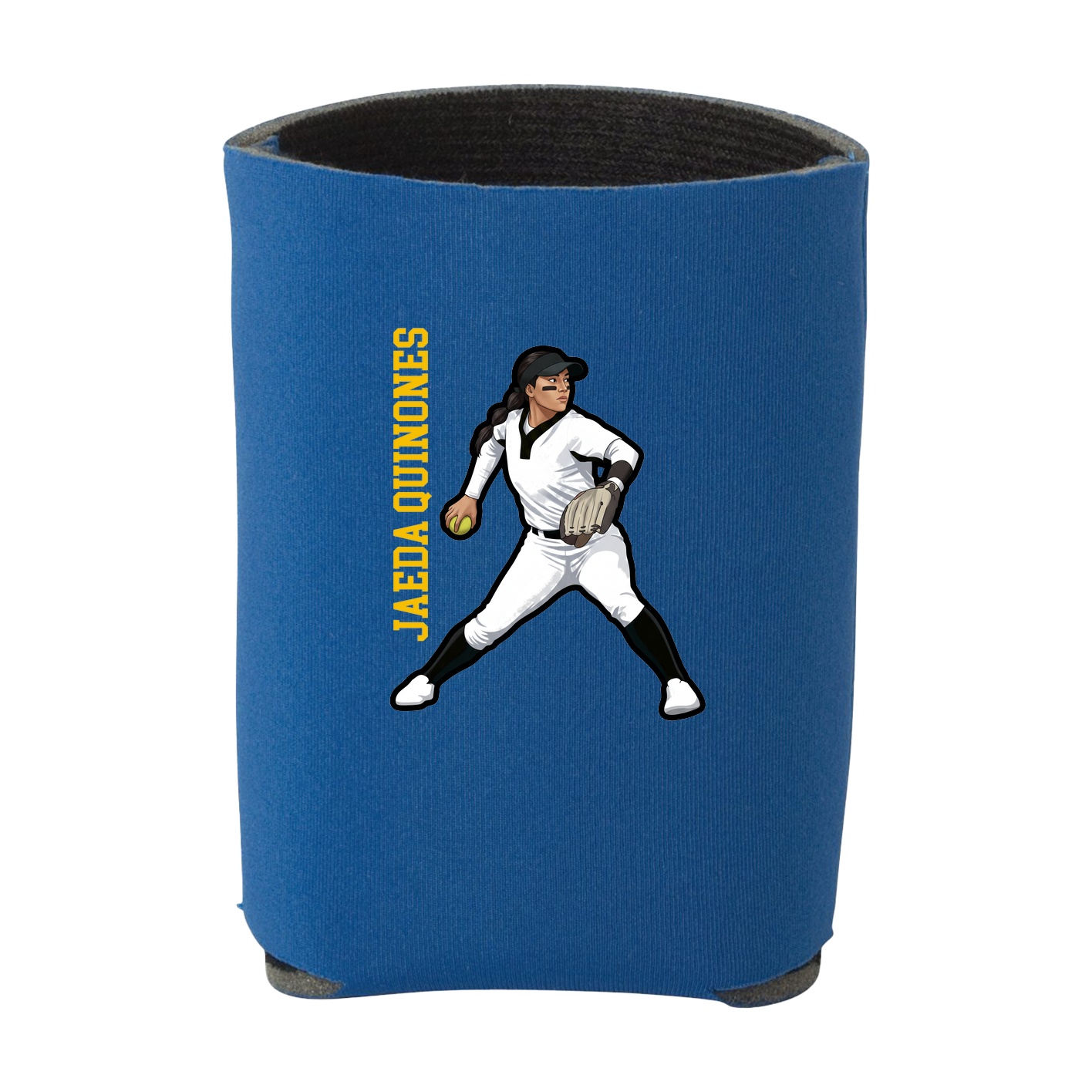Can Holder — Name Vertical in Royal