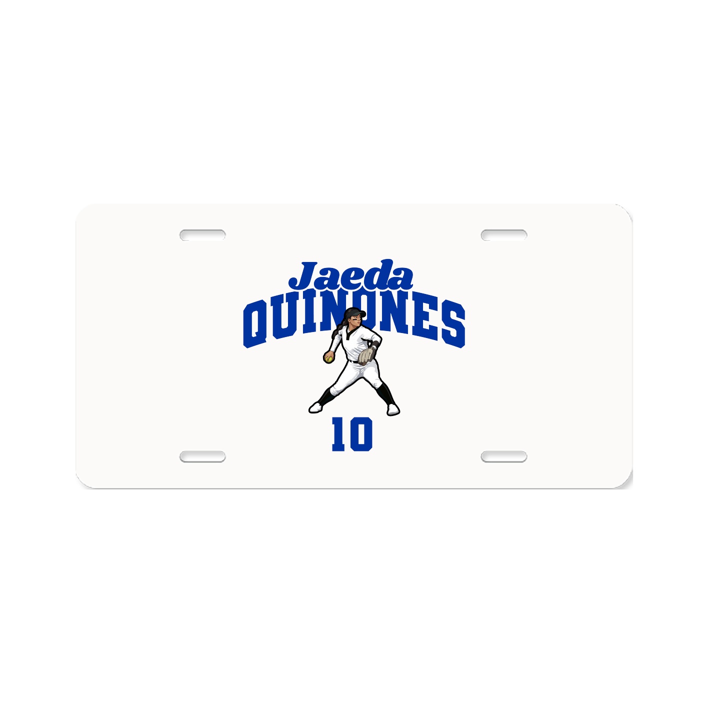 License Plate — Signature Arch in Classic