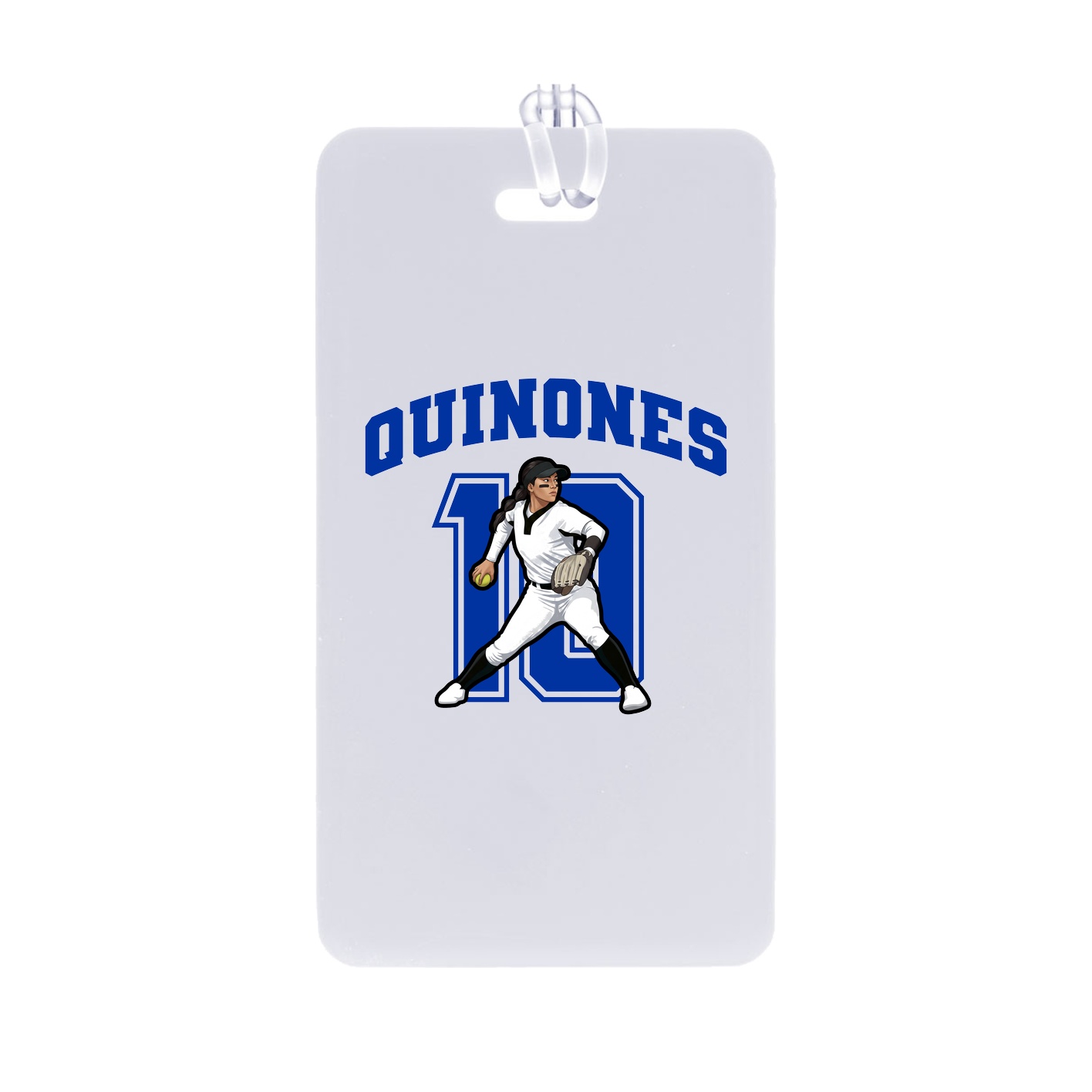 Bag Tag — Number in Classic