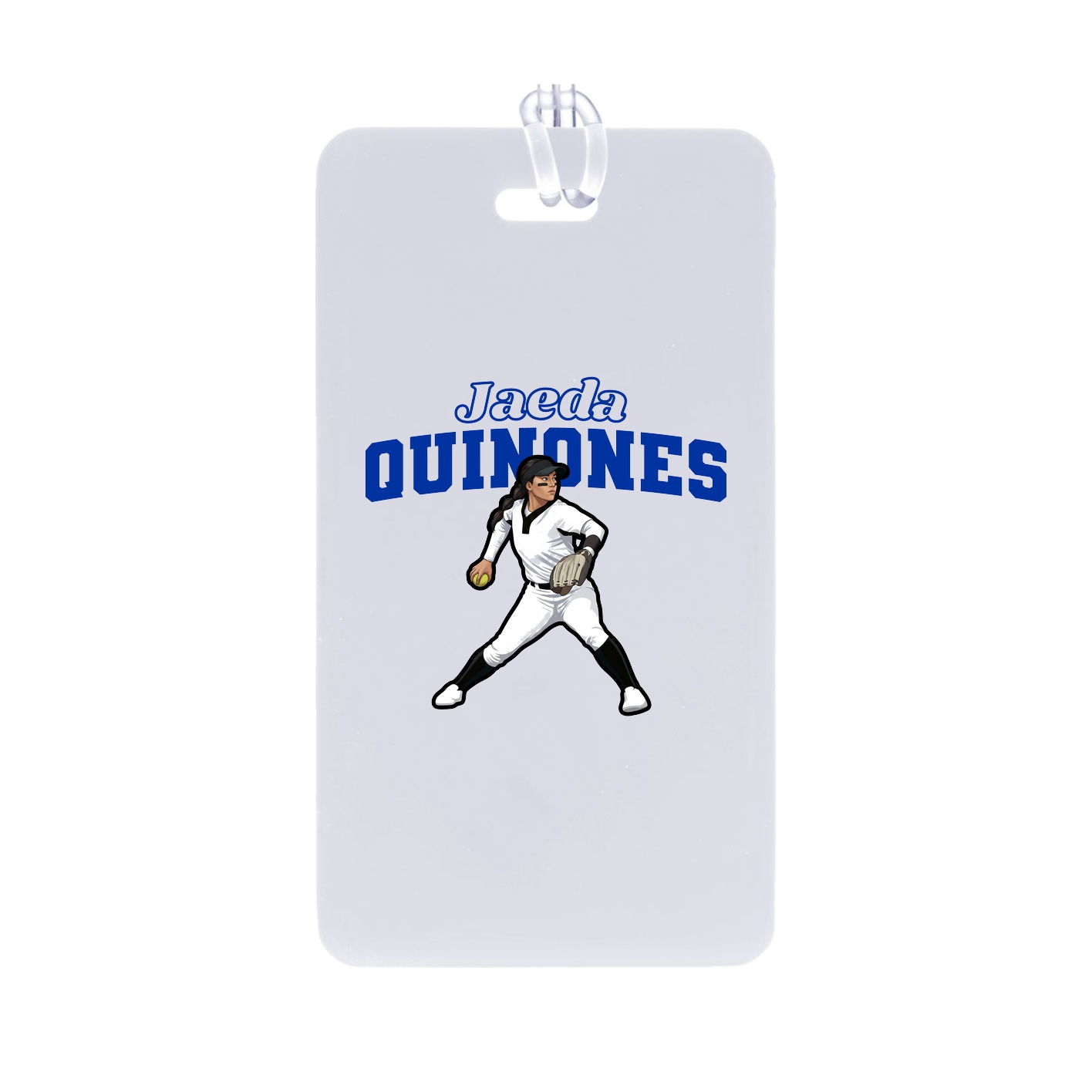 Bag Tag — Name Arch in Classic