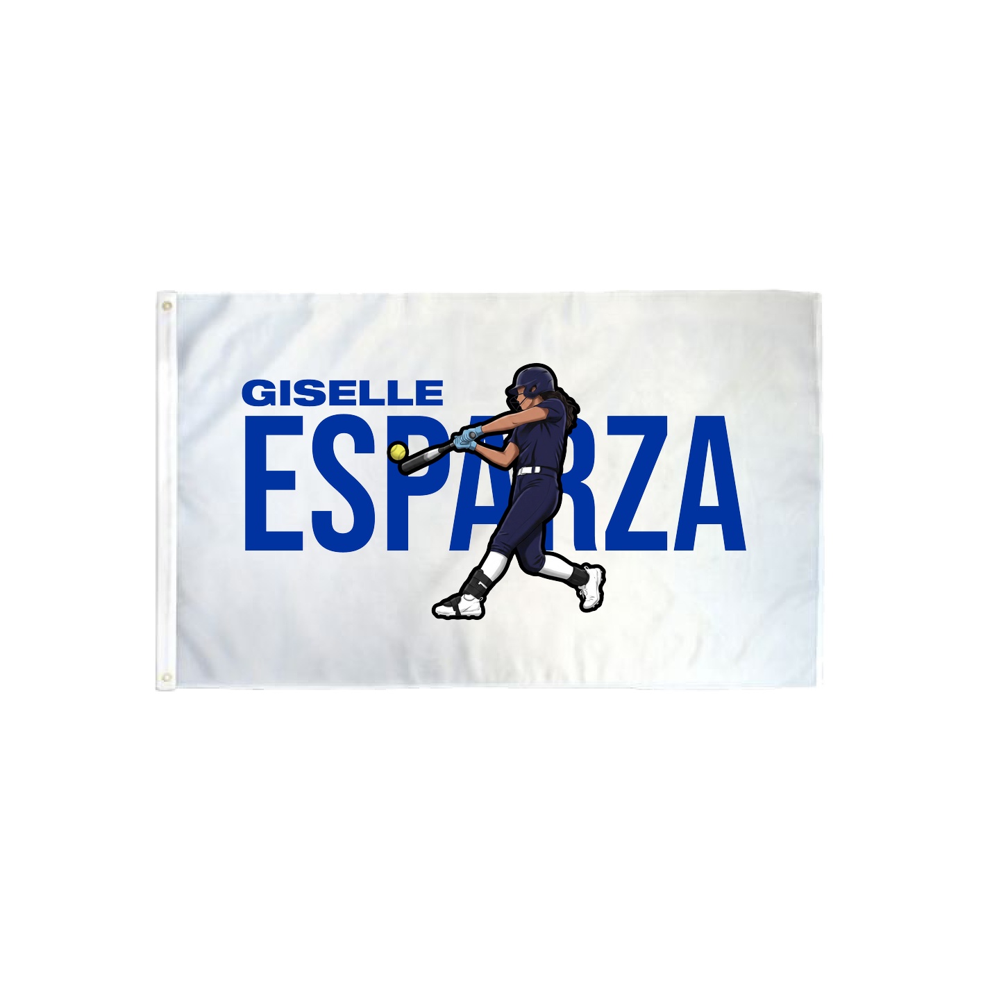 3x5 Flag — Player Name in Classic