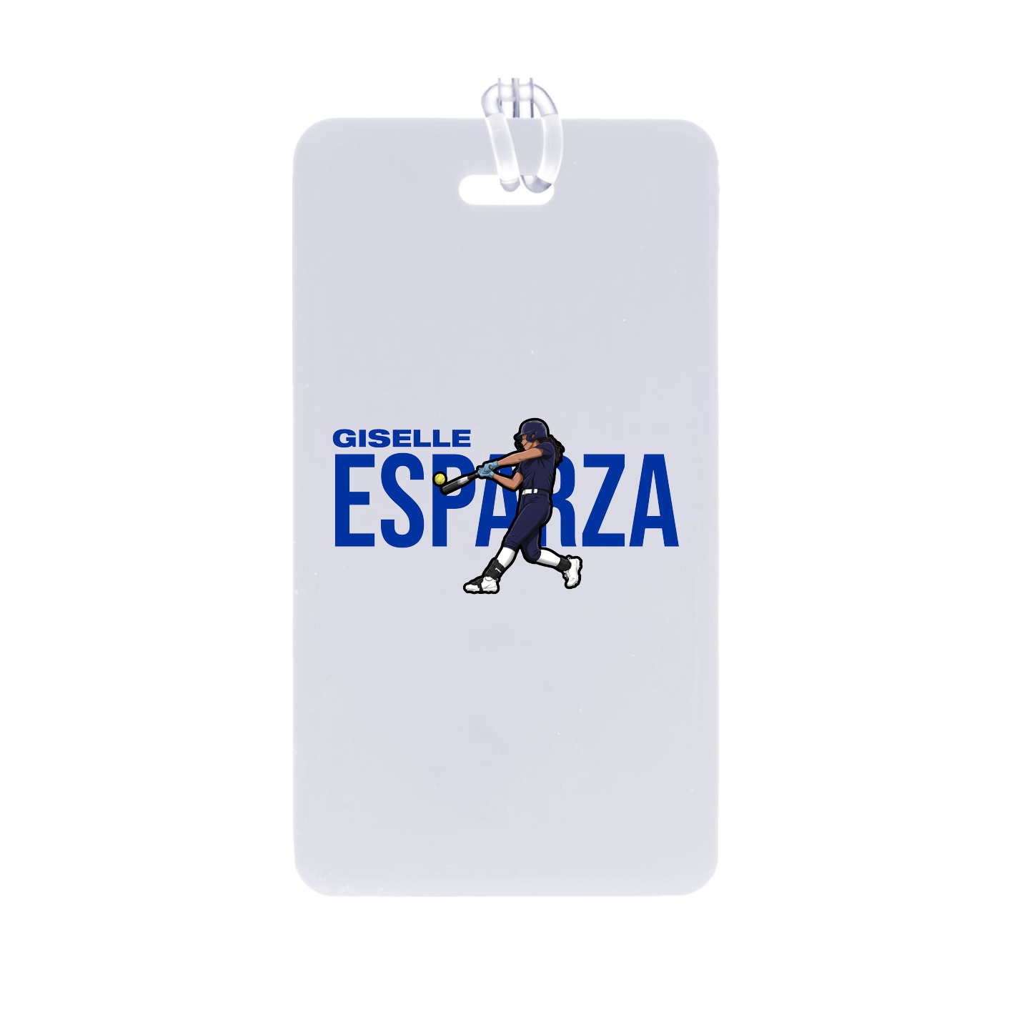 Bag Tag — Player Name in Classic
