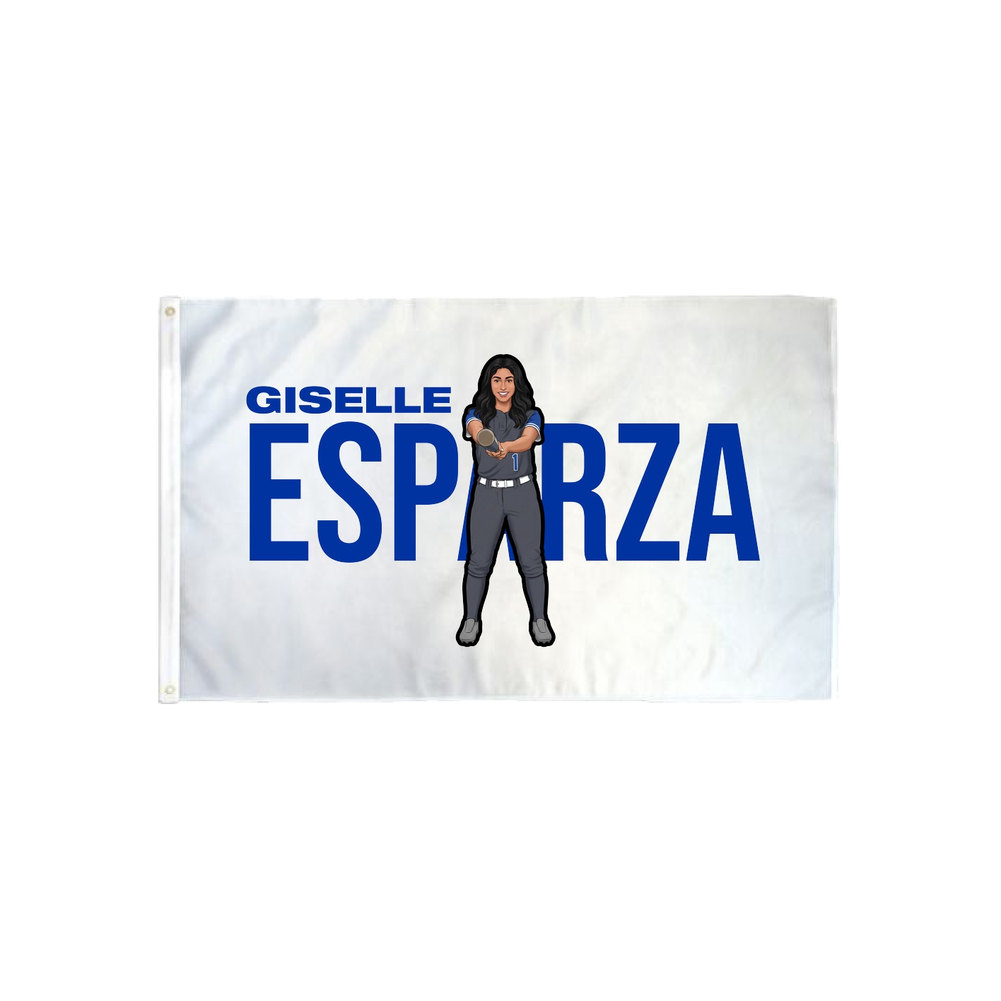 3x5 Flag — Player Name in Classic