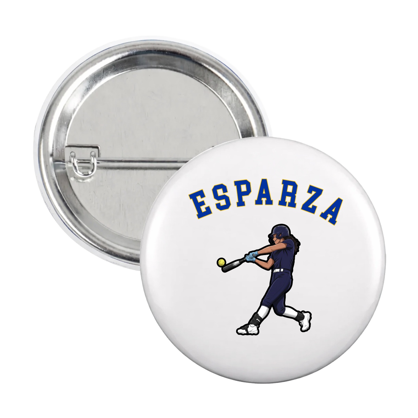 Game Day Button — Shirsey Arch in White