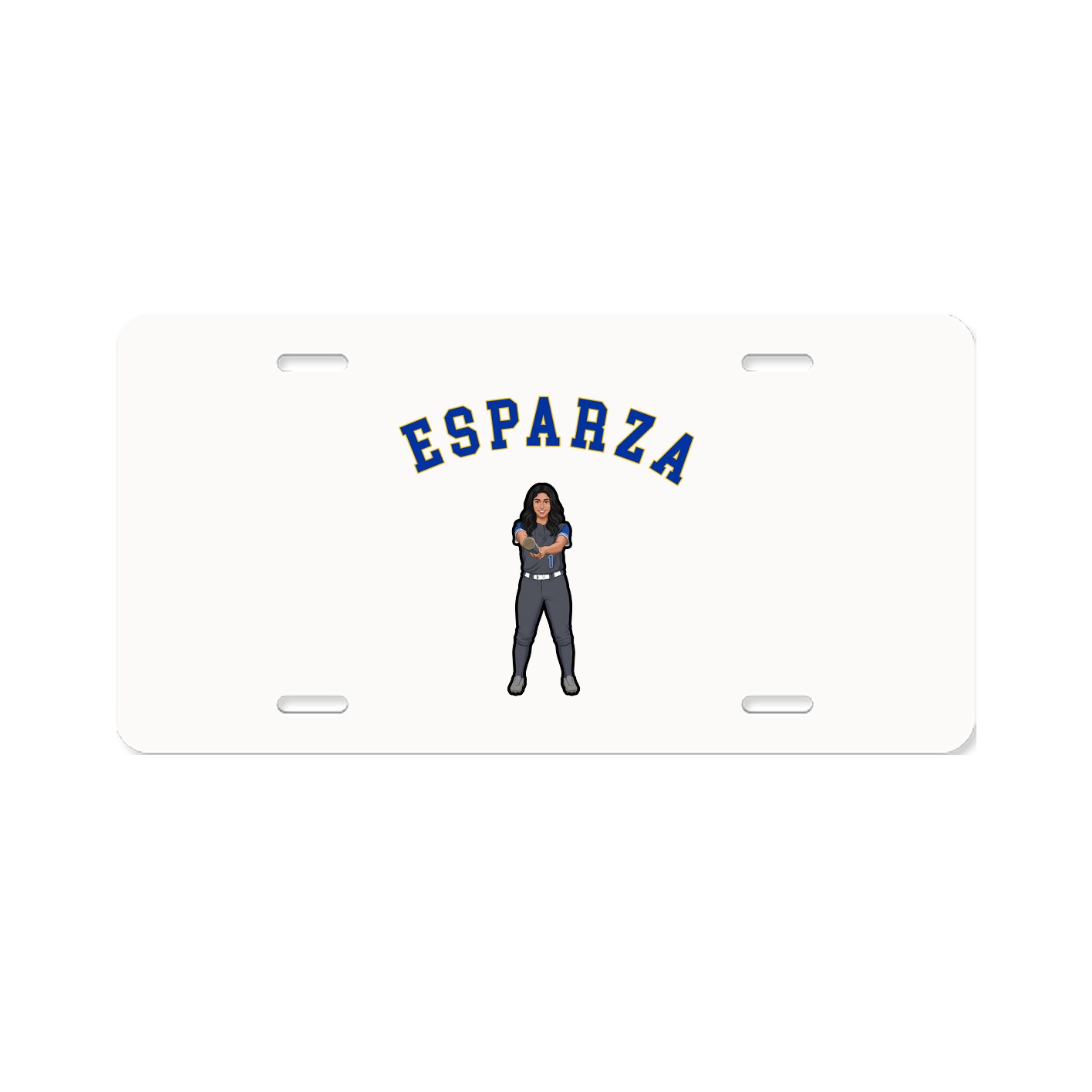 License Plate — Shirsey Arch in Classic