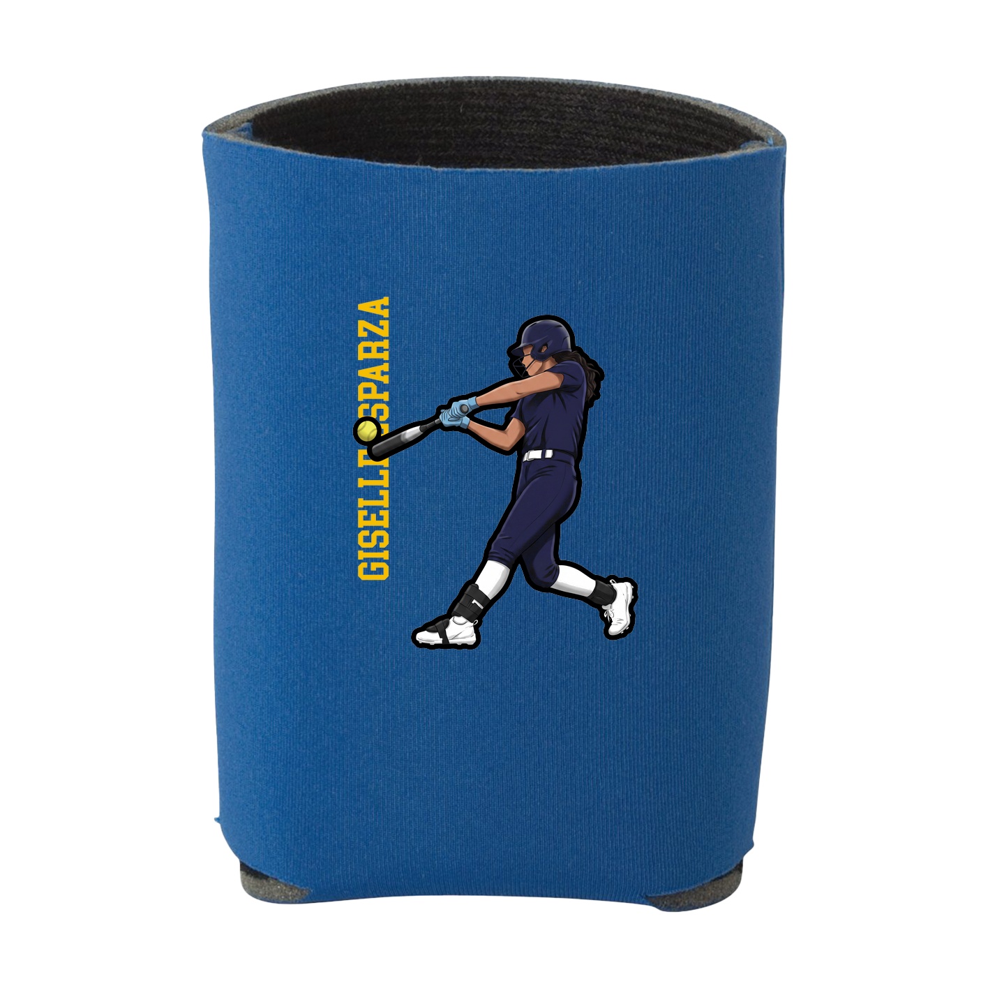 Can Holder — Name Vertical in Royal