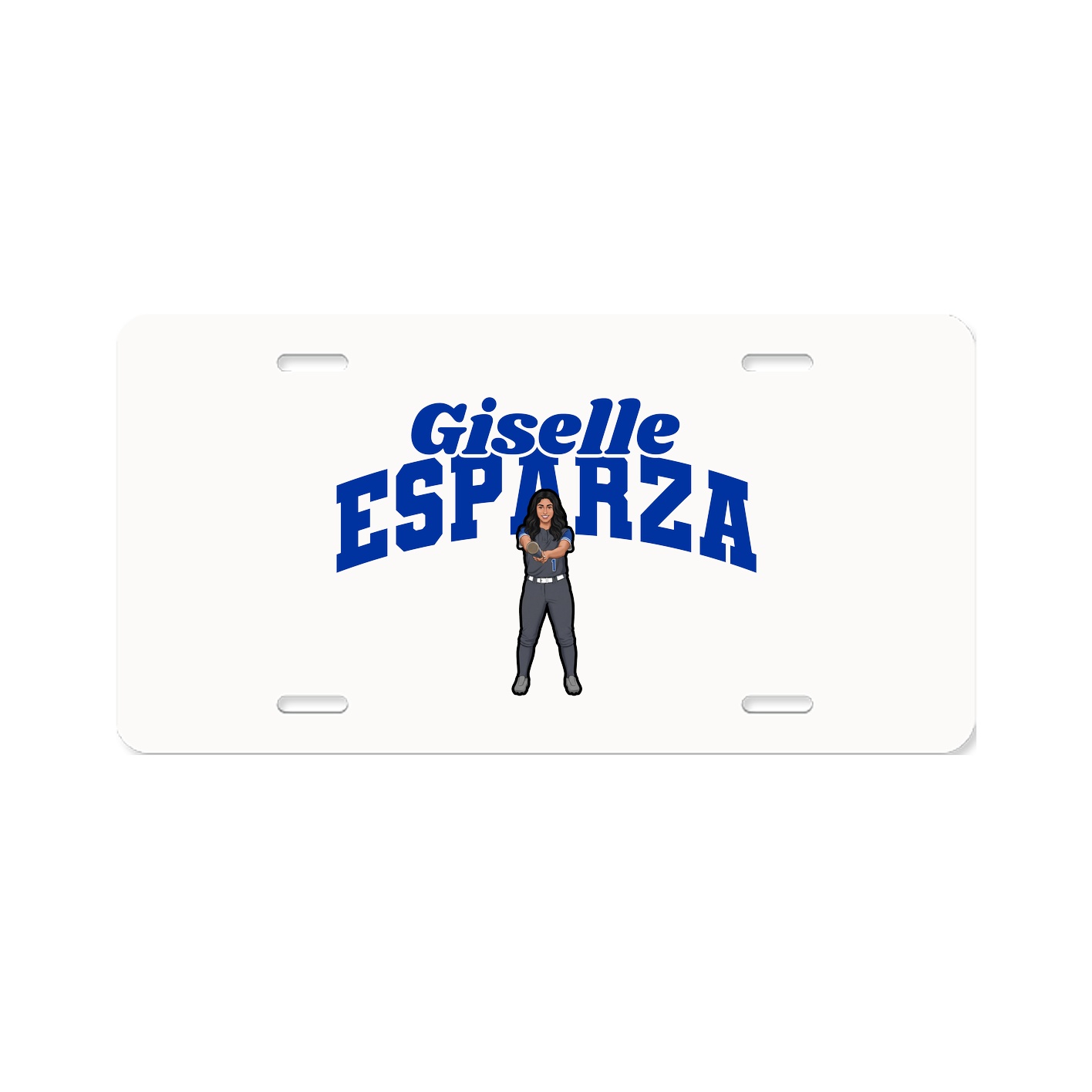 License Plate — Signature Arch in Classic