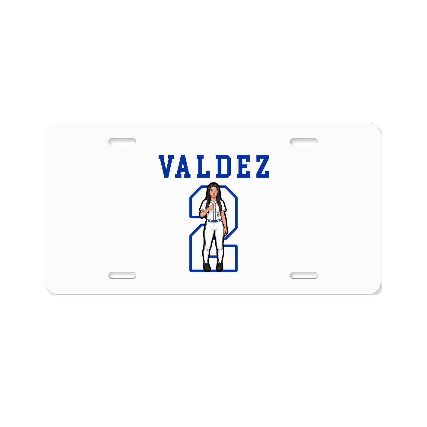 License Plate — Shirsey in Classic