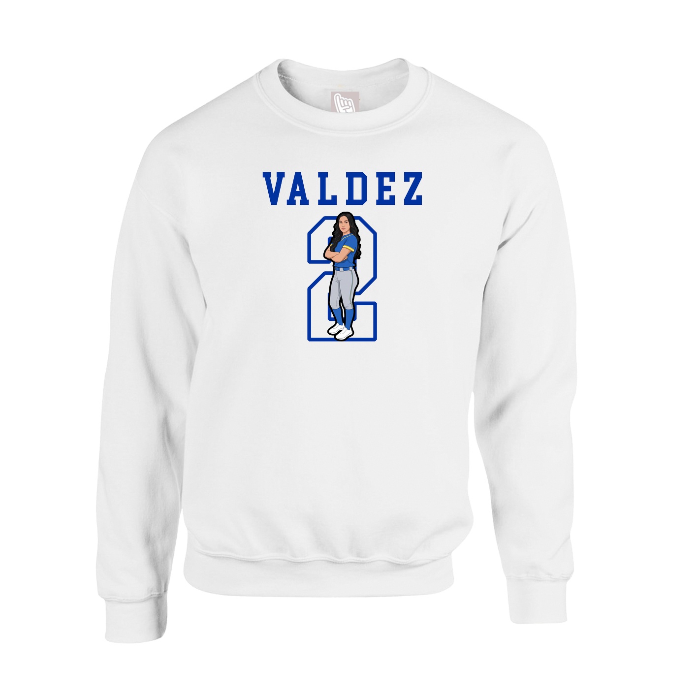 Fleece Crew — Shirsey in White