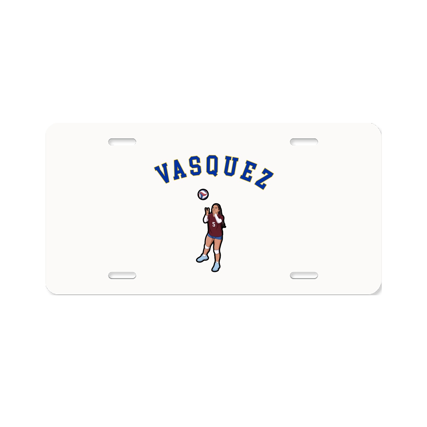 License Plate — Shirsey Arch in Classic