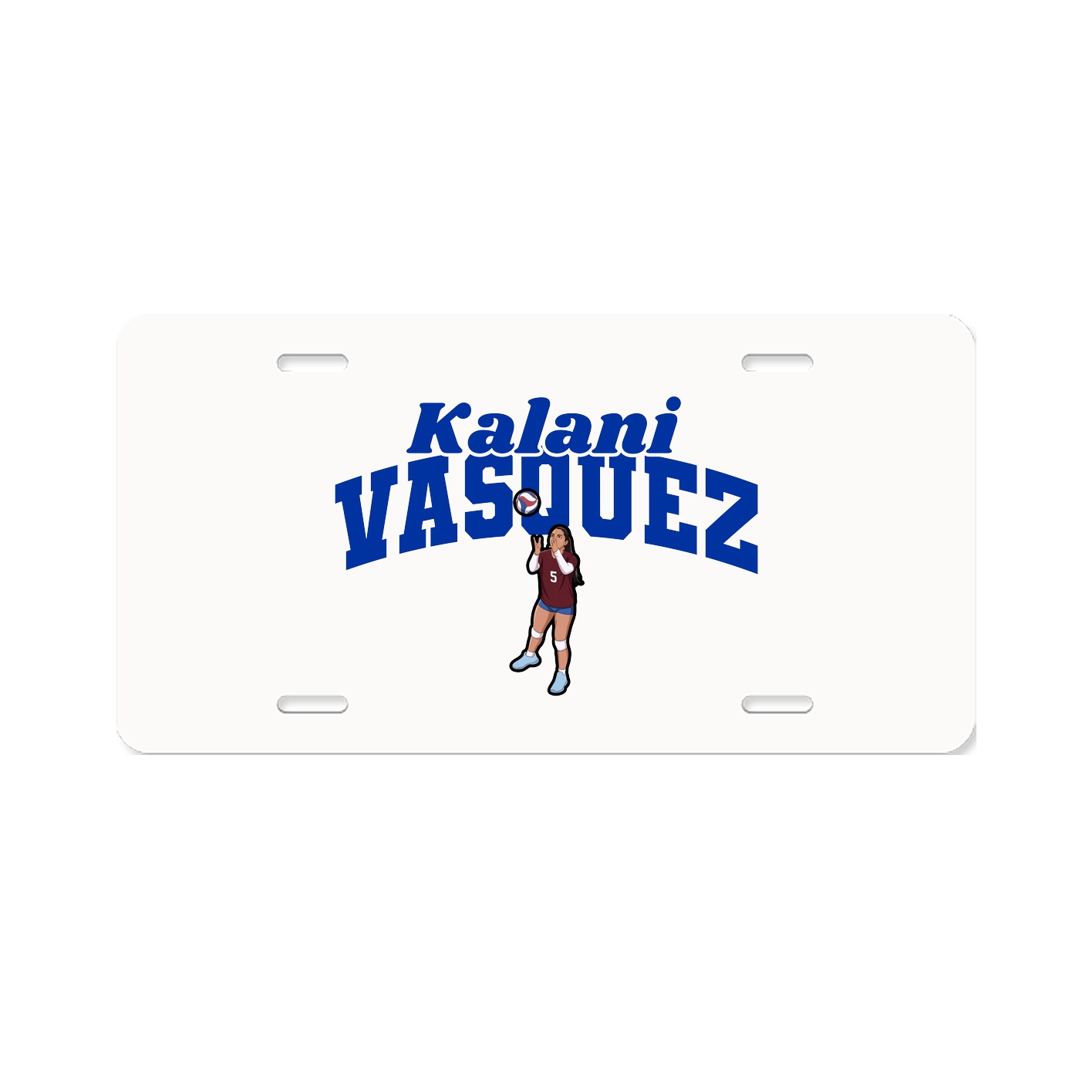 License Plate — Signature Arch in Classic