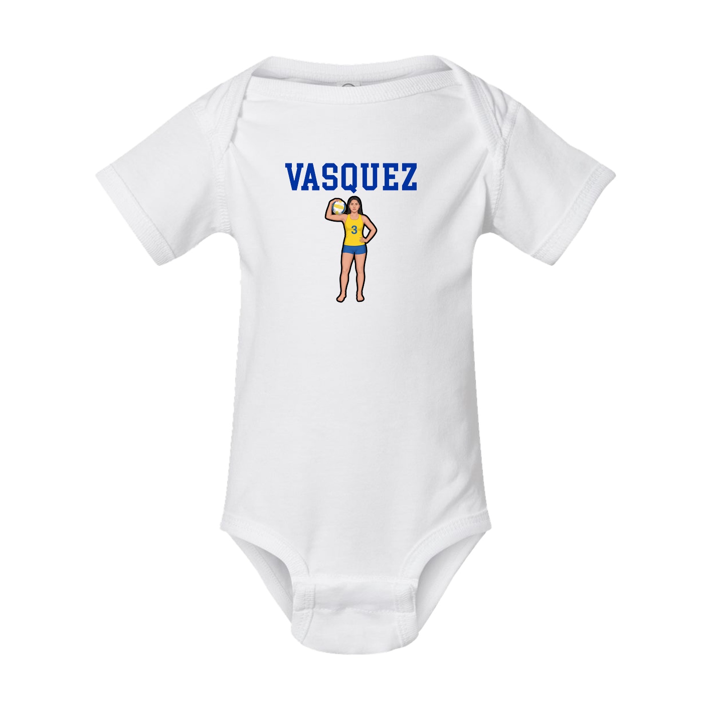 Baby Onesie — Shirsey in White