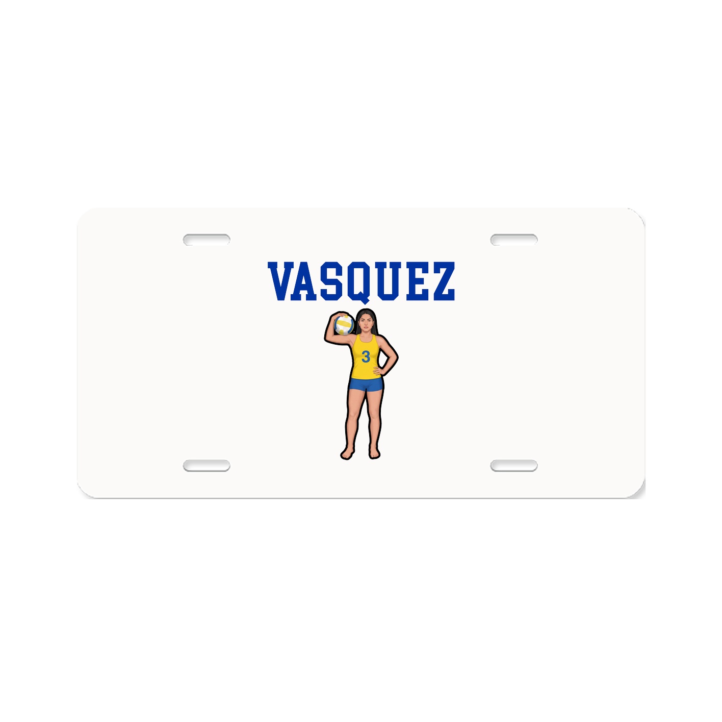 License Plate — Shirsey in Classic