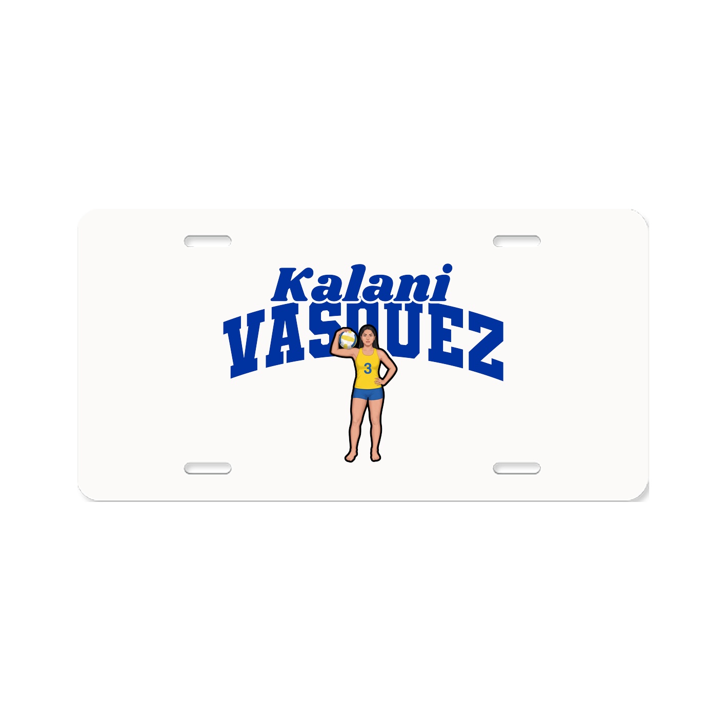 License Plate — Signature Arch in Classic
