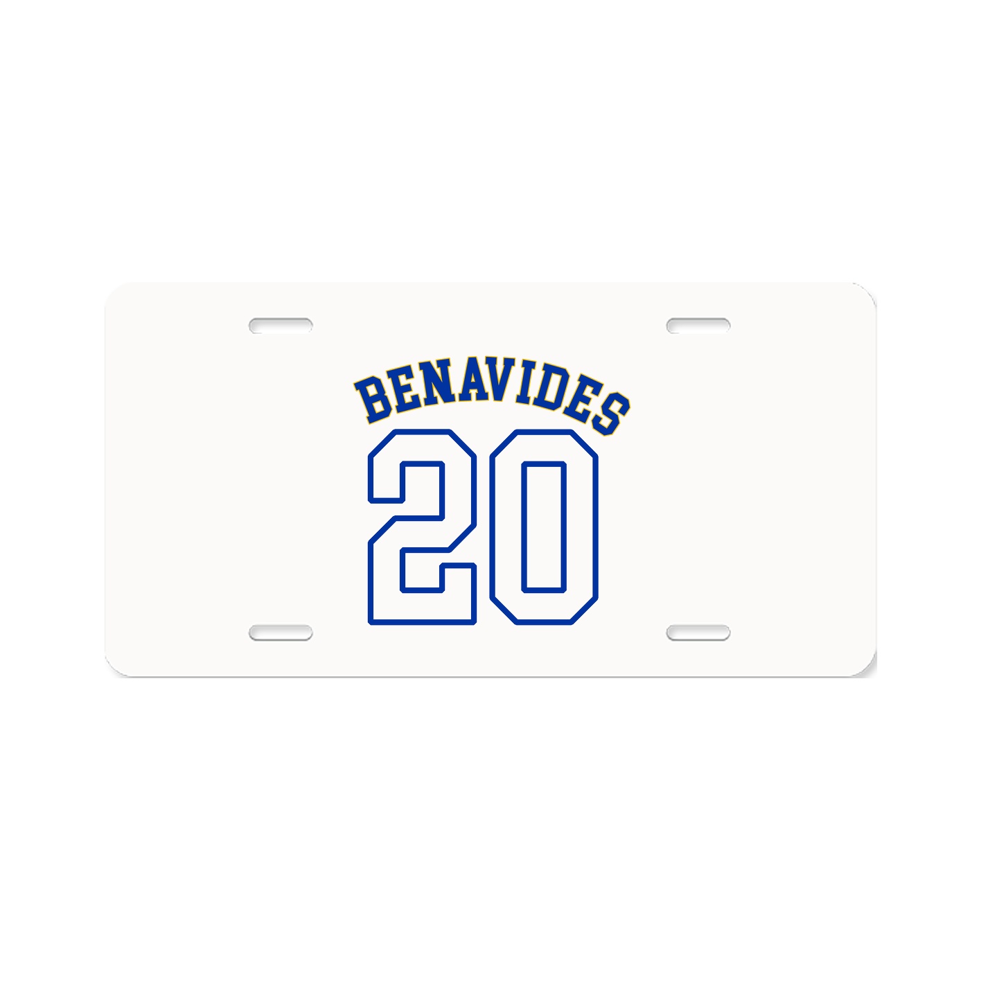 License Plate — Shirsey Arch in Classic