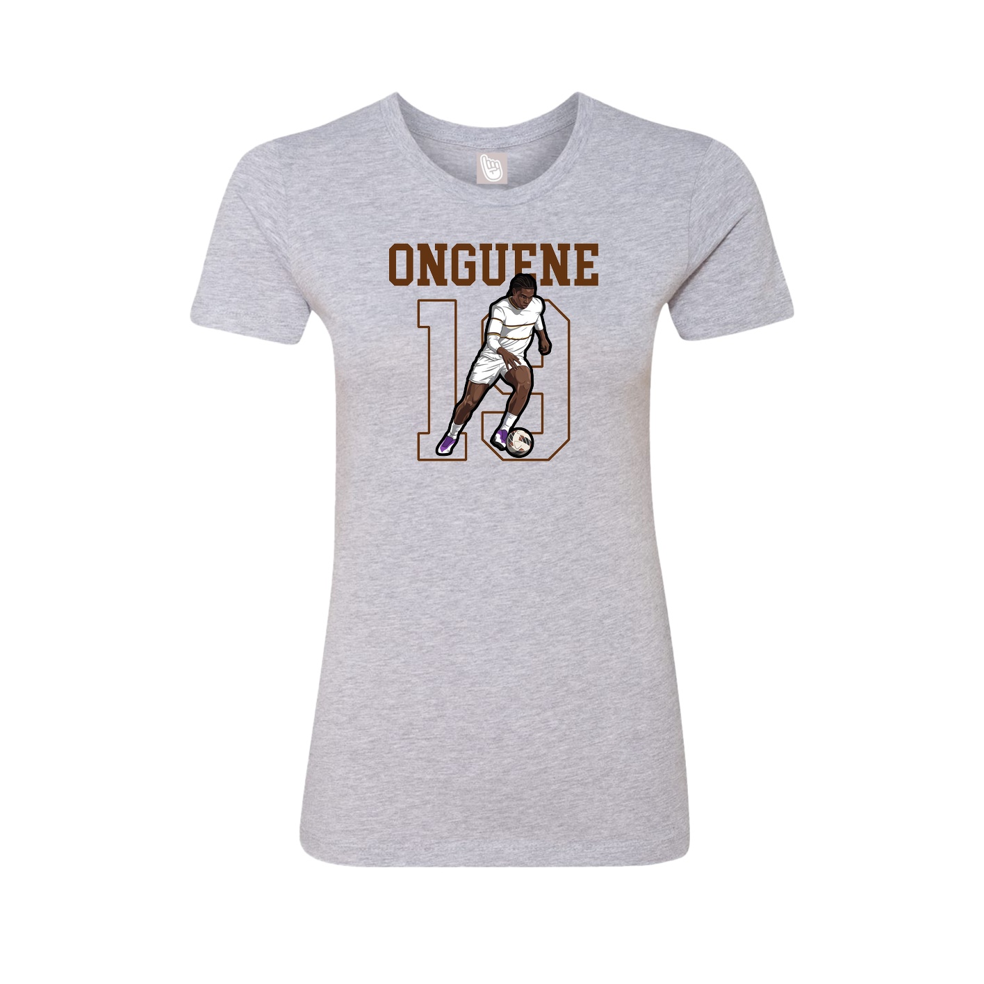 Fitted Women's Tee — Shirsey in Grey