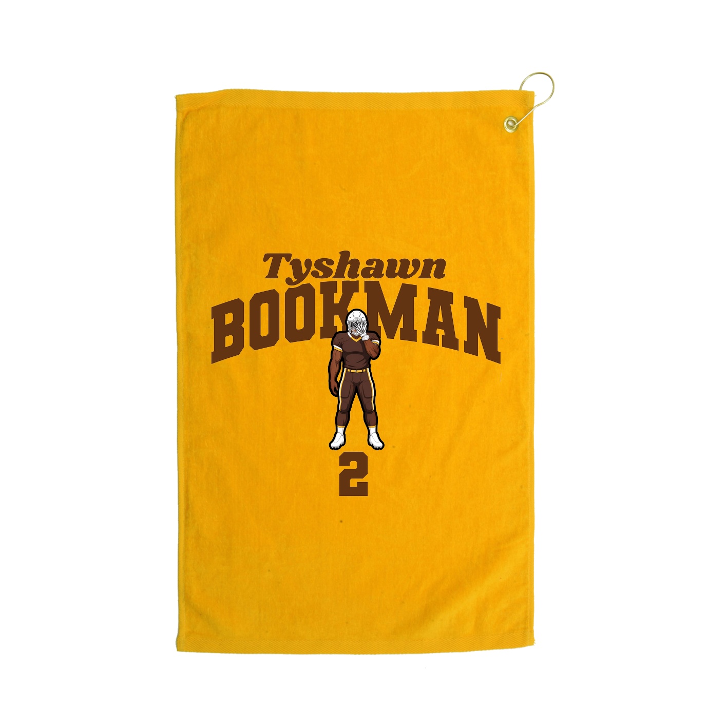 Golf Towel — Signature Arch in Gold