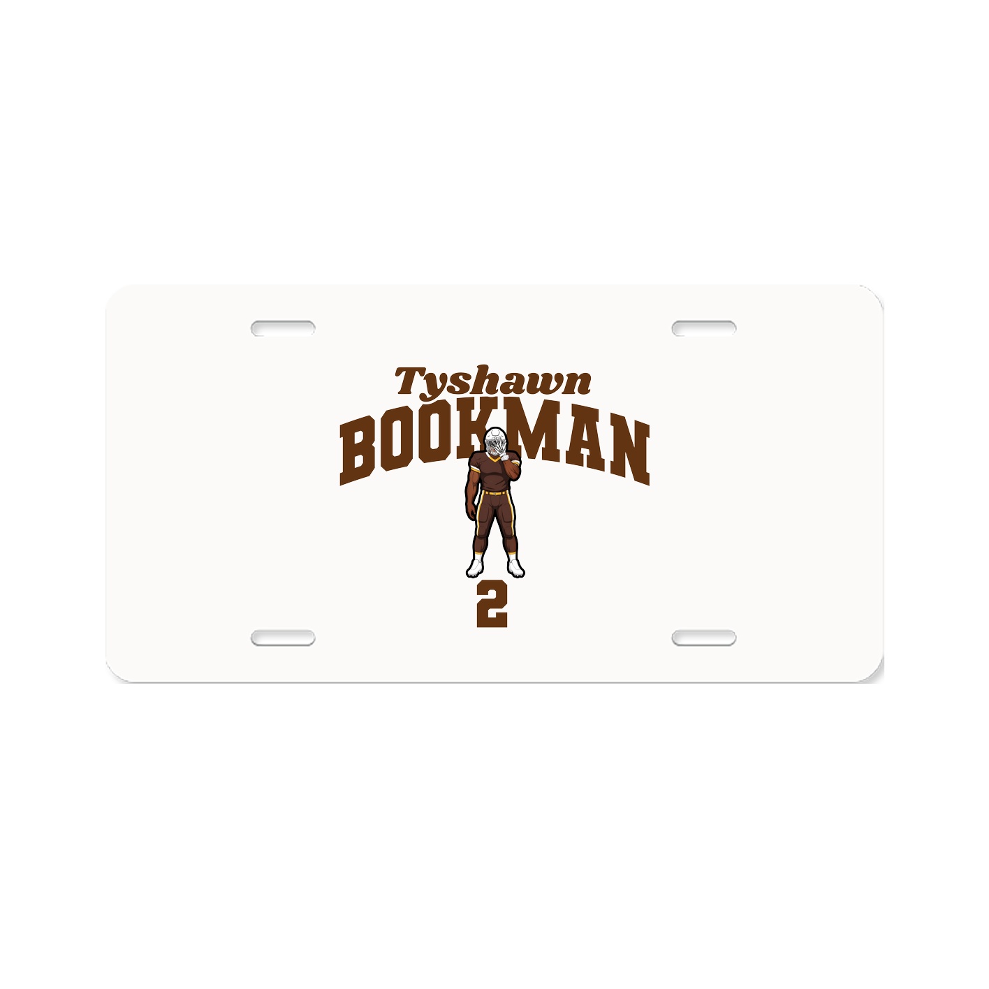 License Plate — Signature Arch in Classic