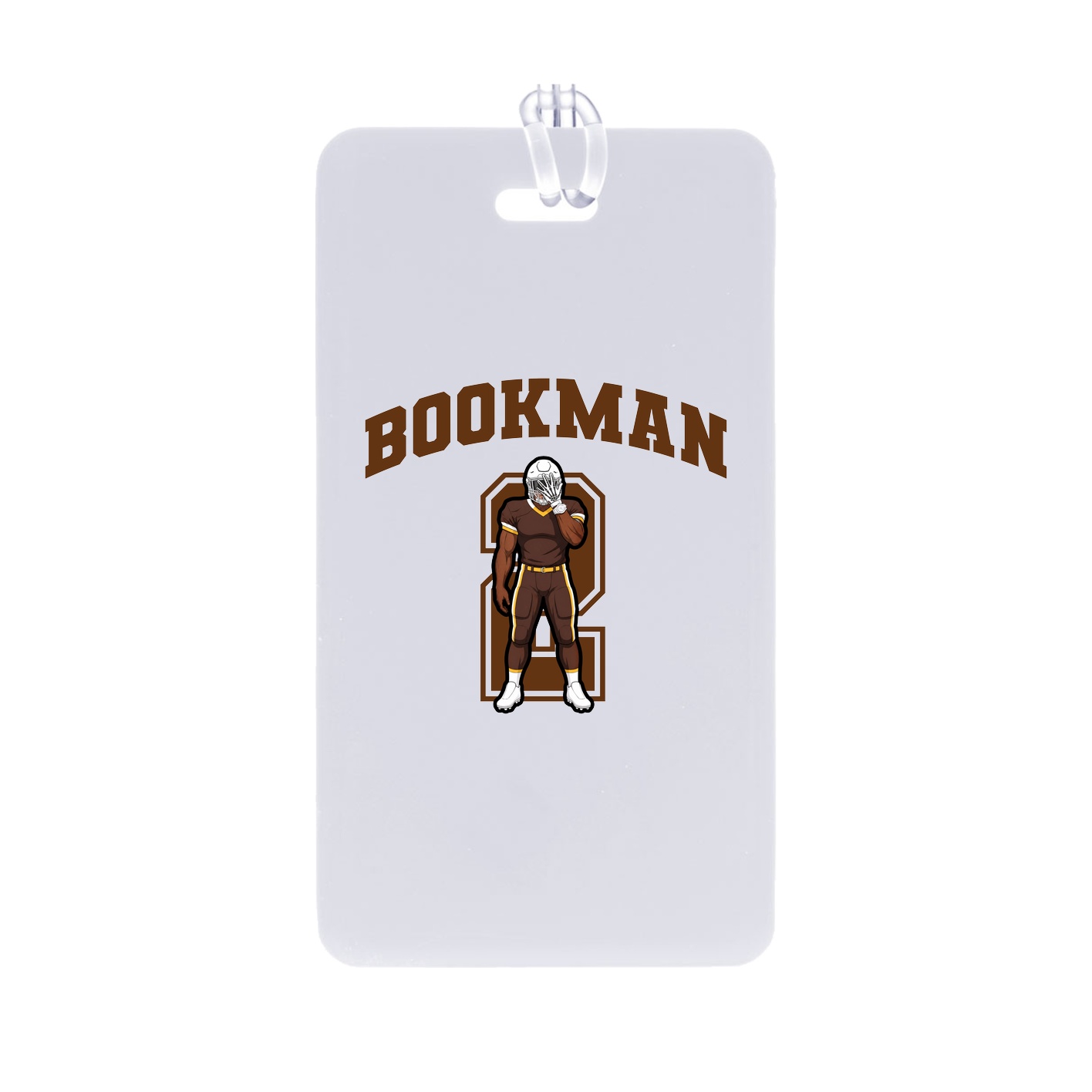 Bag Tag — Number in Classic