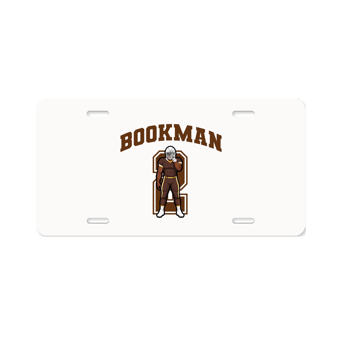 License Plate — Number in Classic