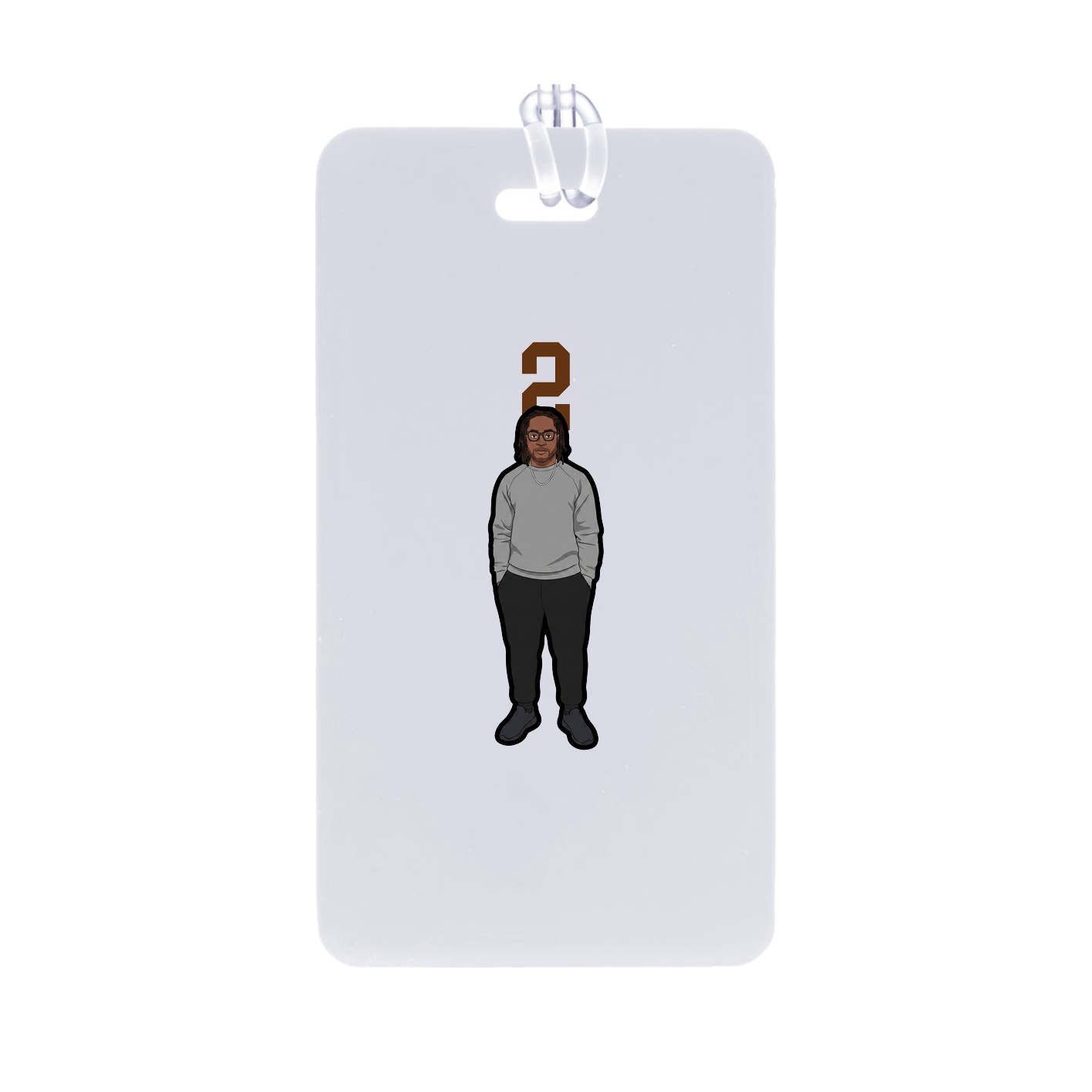Bag Tag — Number Top in Classic