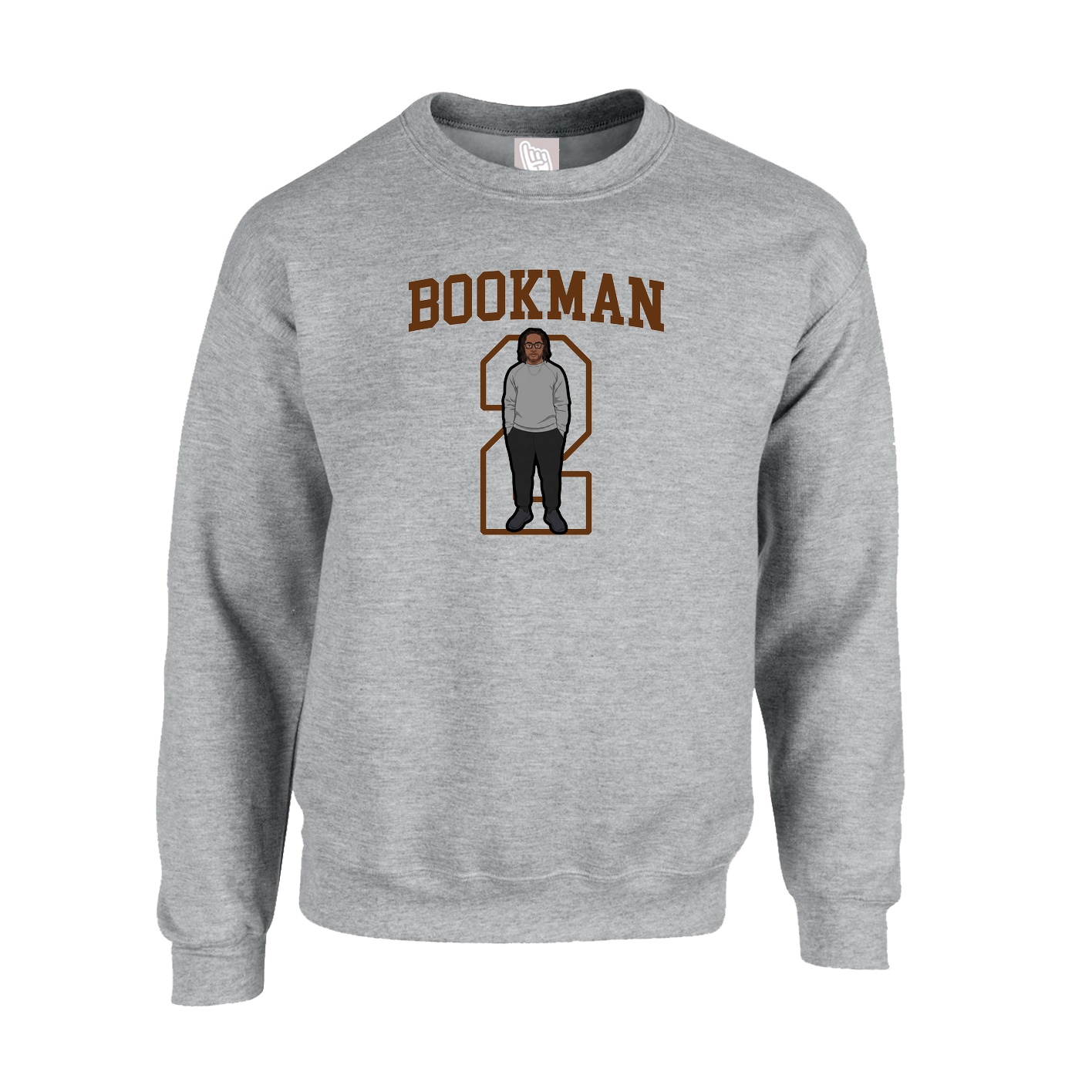 Fleece Crew — Shirsey in Grey