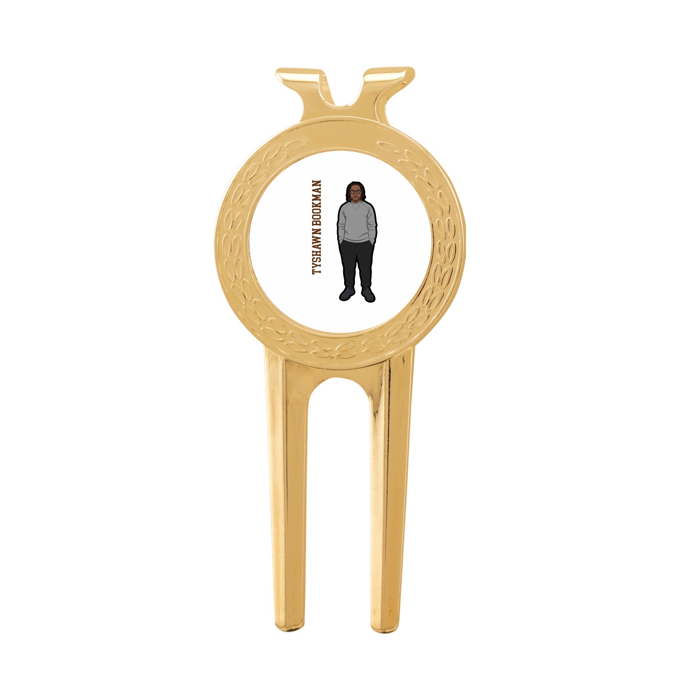 Divot Tool with Ball Marker — Name Vertical in Classic
