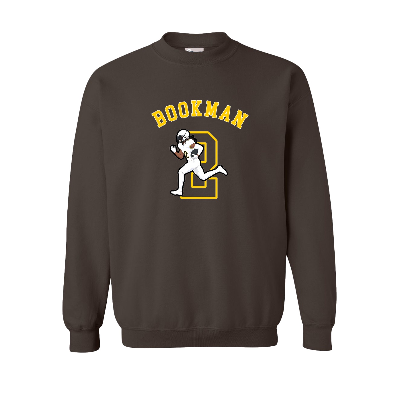 Fleece Crew — Shirsey Arch in Brown