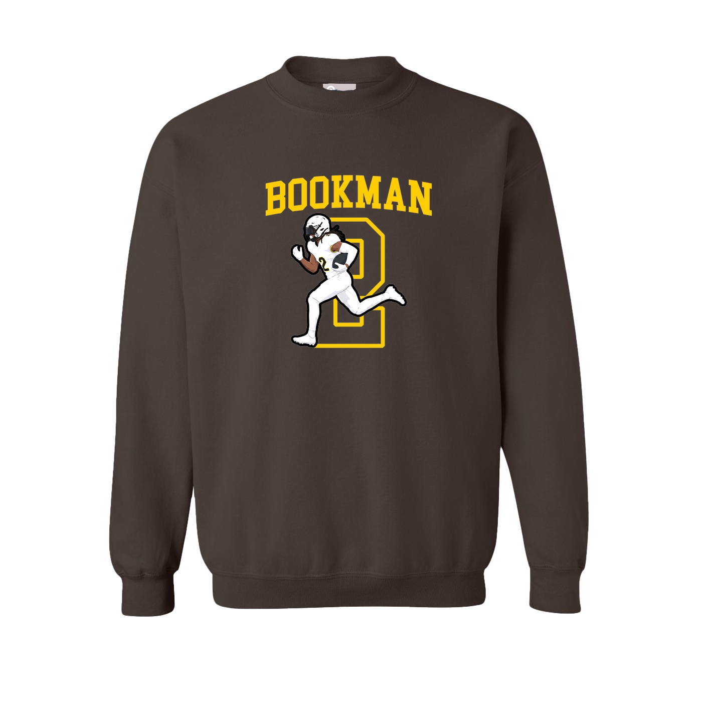 Fleece Crew — Shirsey in Brown