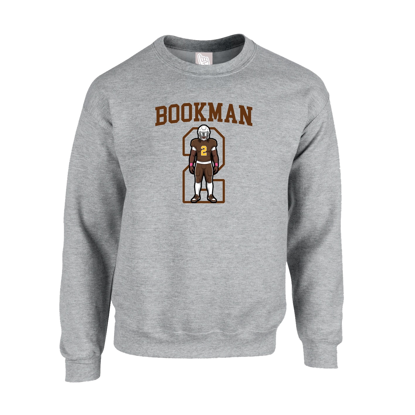 Fleece Crew — Shirsey in Grey