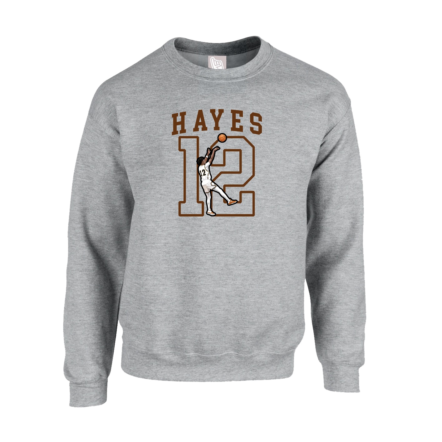 Fleece Crew — Shirsey in Grey