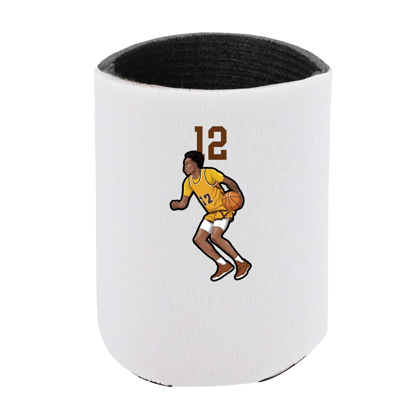 Can Holder — Number Top in White
