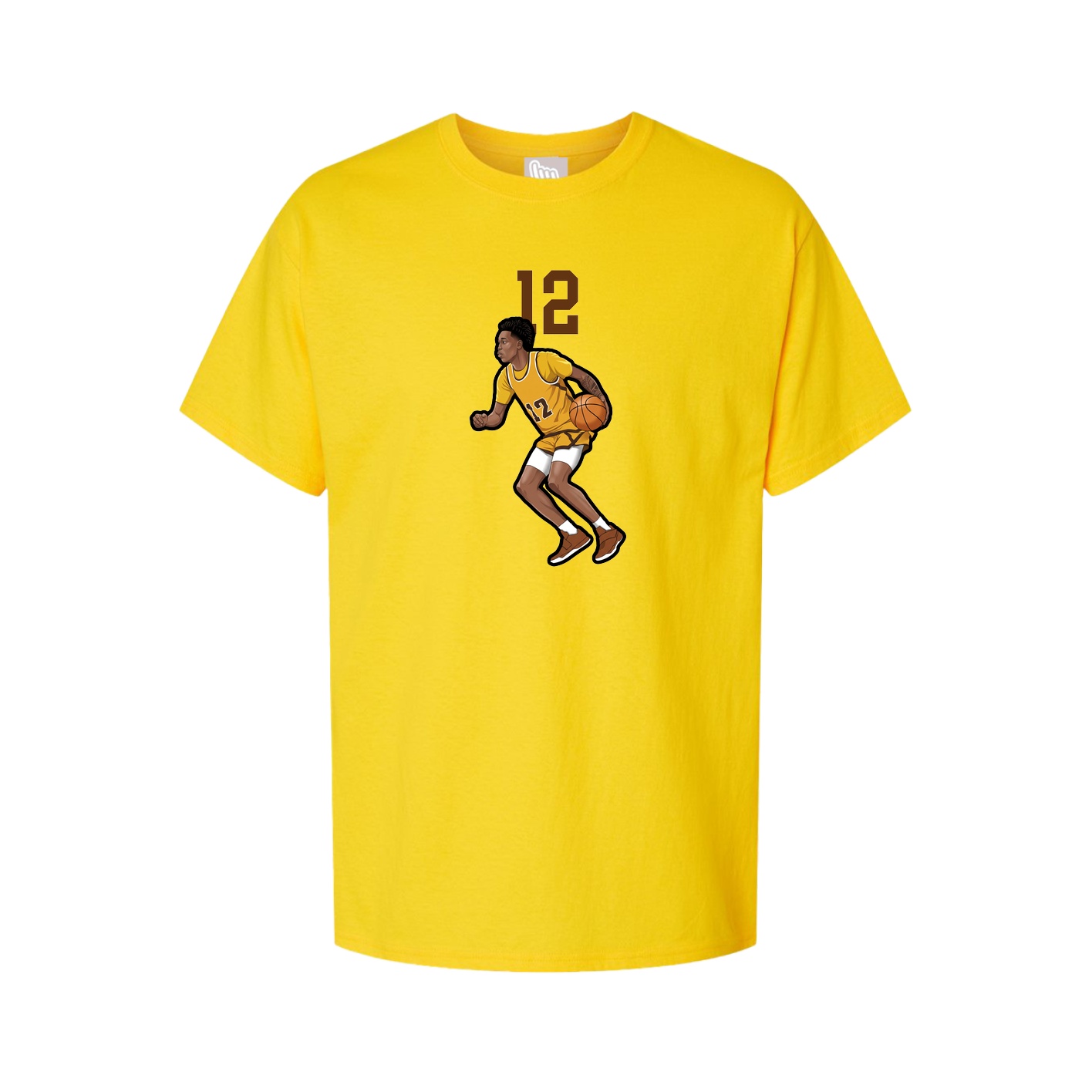 Tee — Number Top in Gold