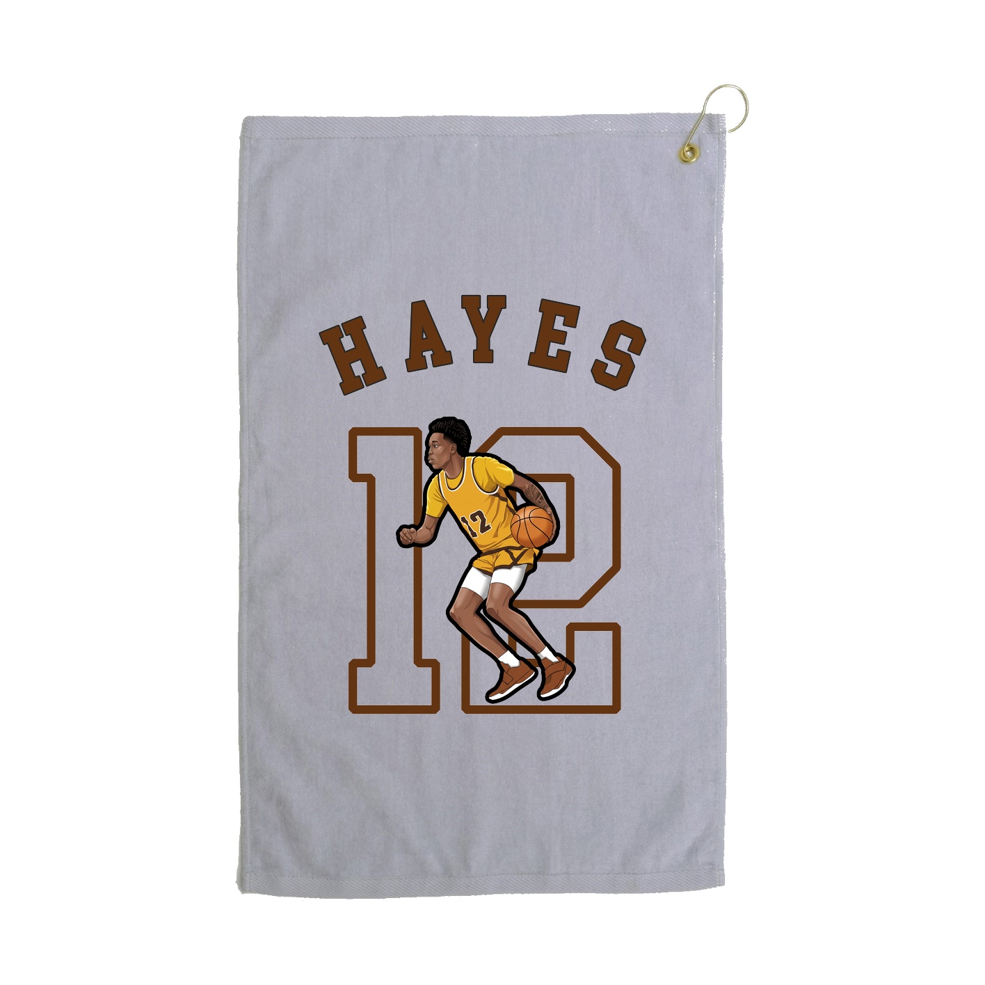 Golf Towel — Shirsey Arch in Grey