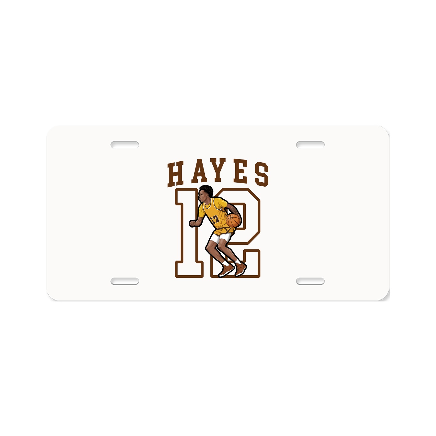 Aluminum License Plate