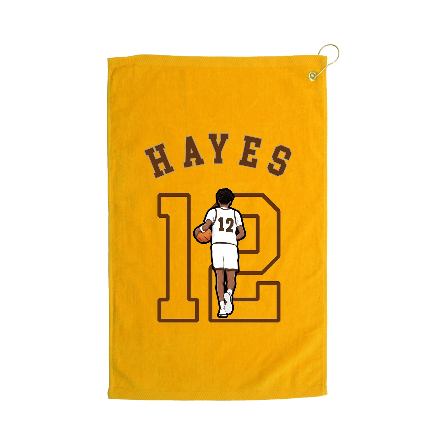 Golf Towel — Shirsey Arch in Gold