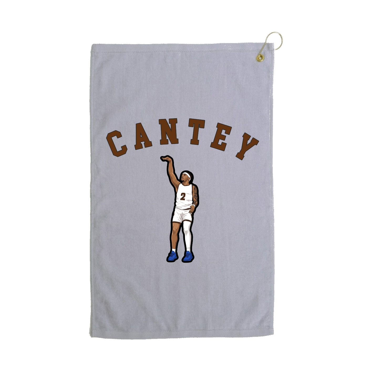 Golf Towel — Shirsey Arch in Grey