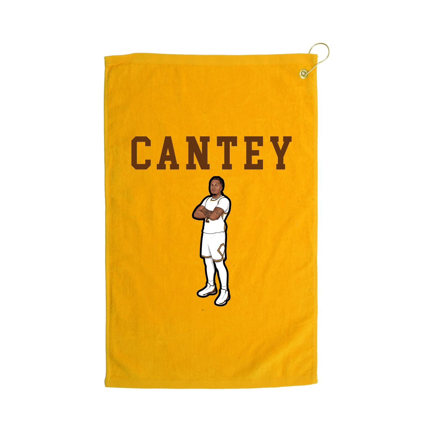 Golf Towel — Shirsey in Gold